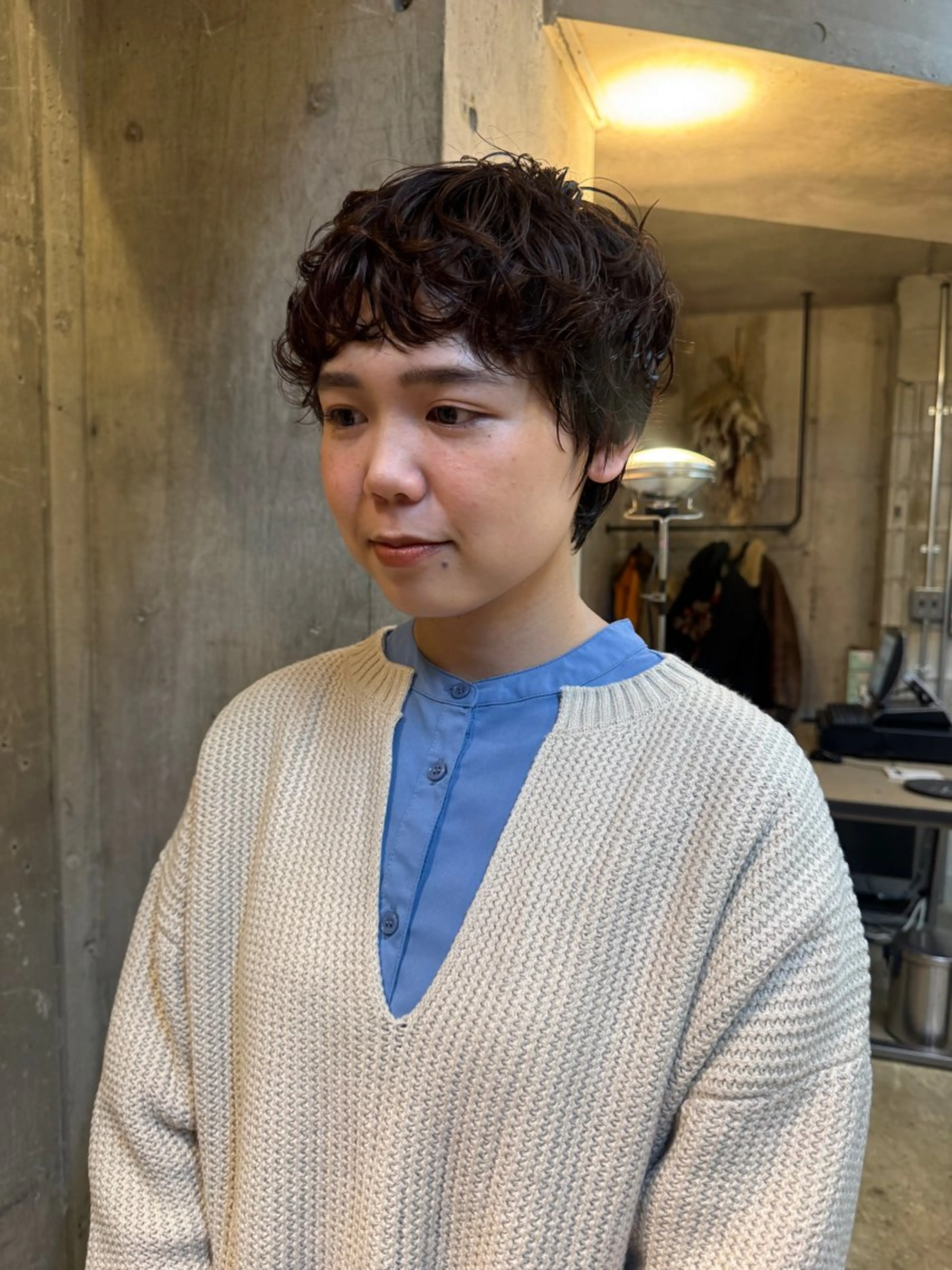 ショート パーマ ショートヘア カット パーマ 🍈yurina 福岡/パーマ🍈のヘアスタイル