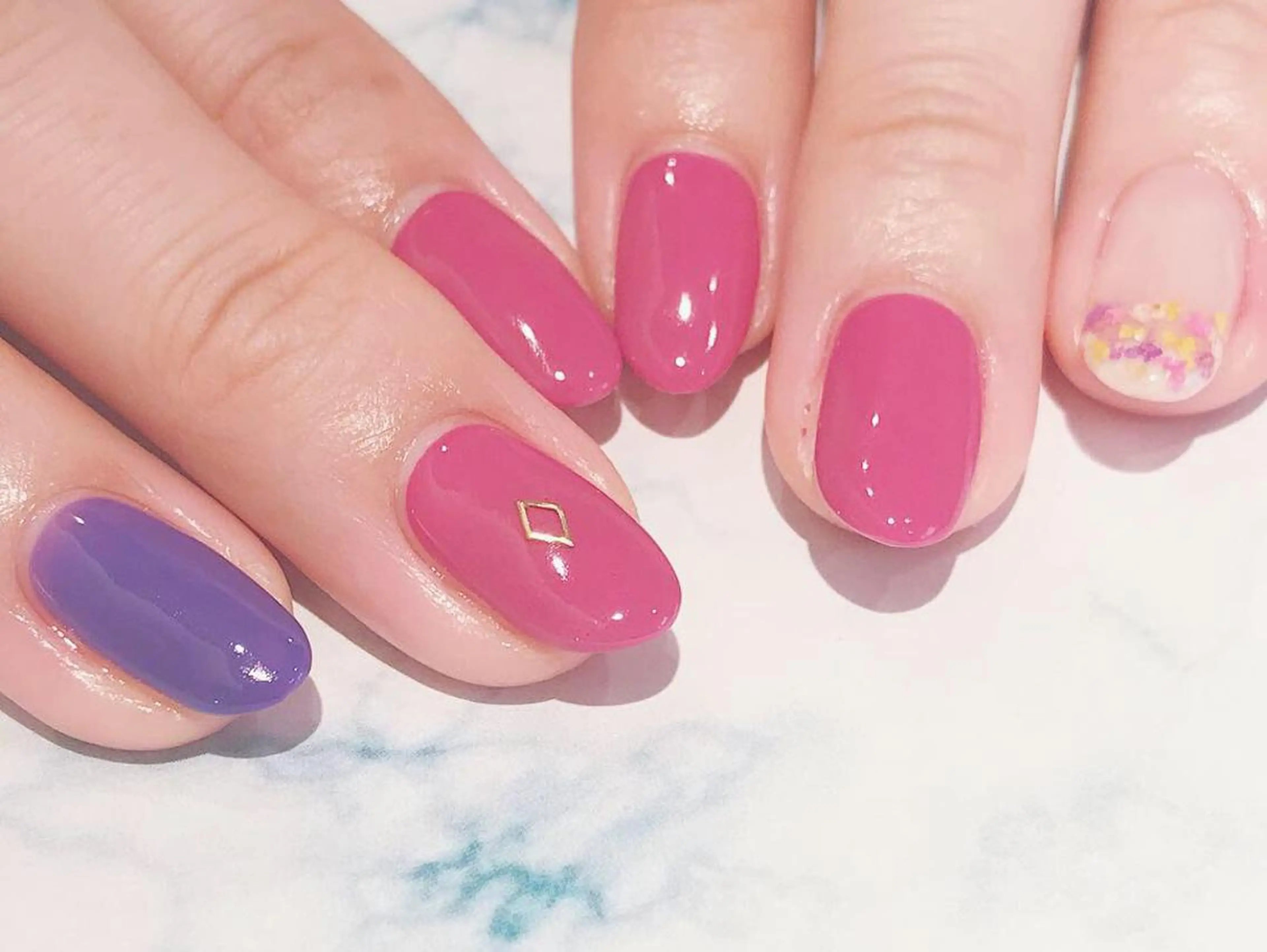 ネイル ハンドネイル LUKE所属・もとまつ さちこのネイルデザイン