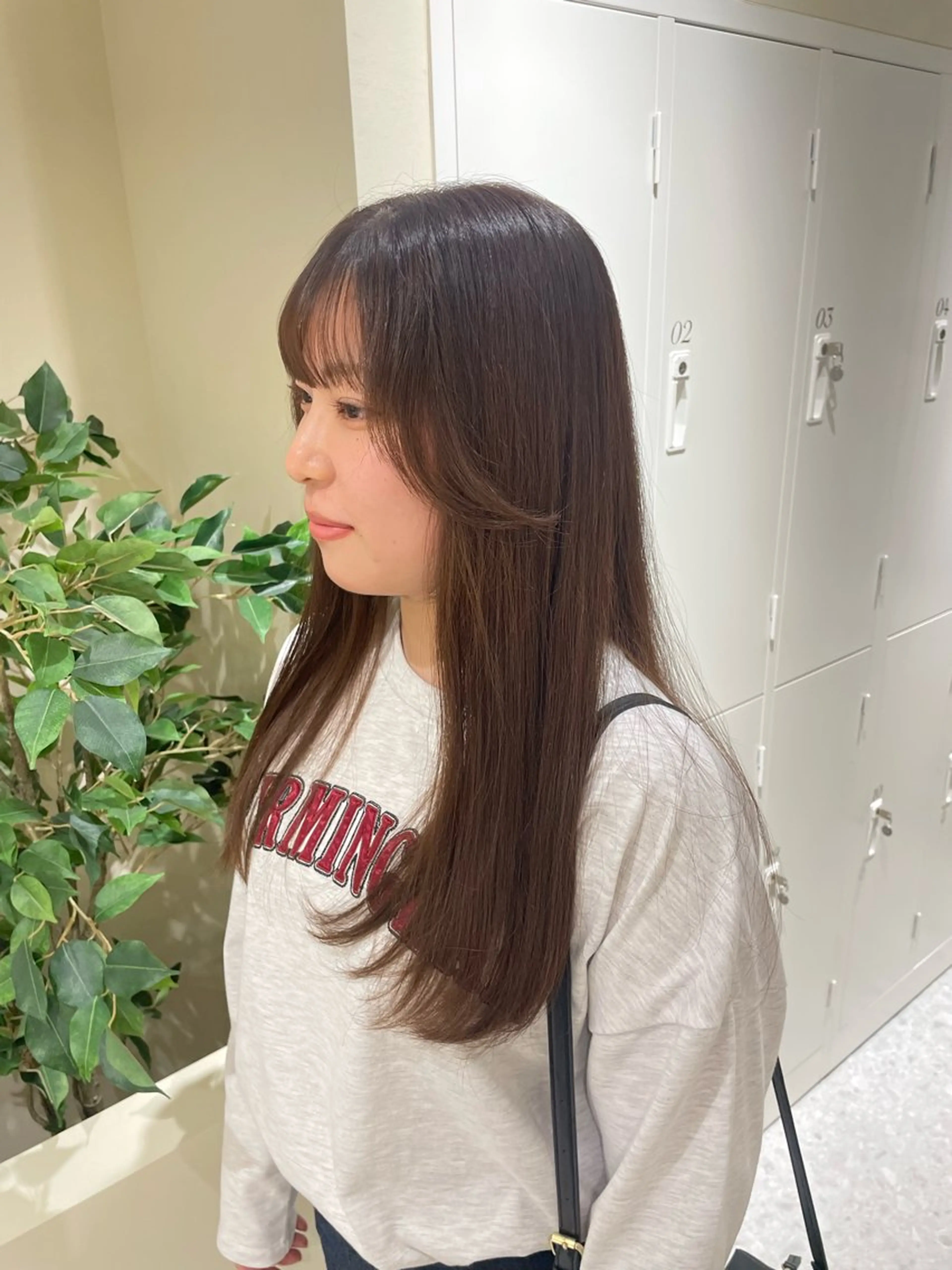 ロング カラー カット ヘアカラー トリートメント 🩰ニシムラヒカリ 半個室salon♡*のヘアスタイル