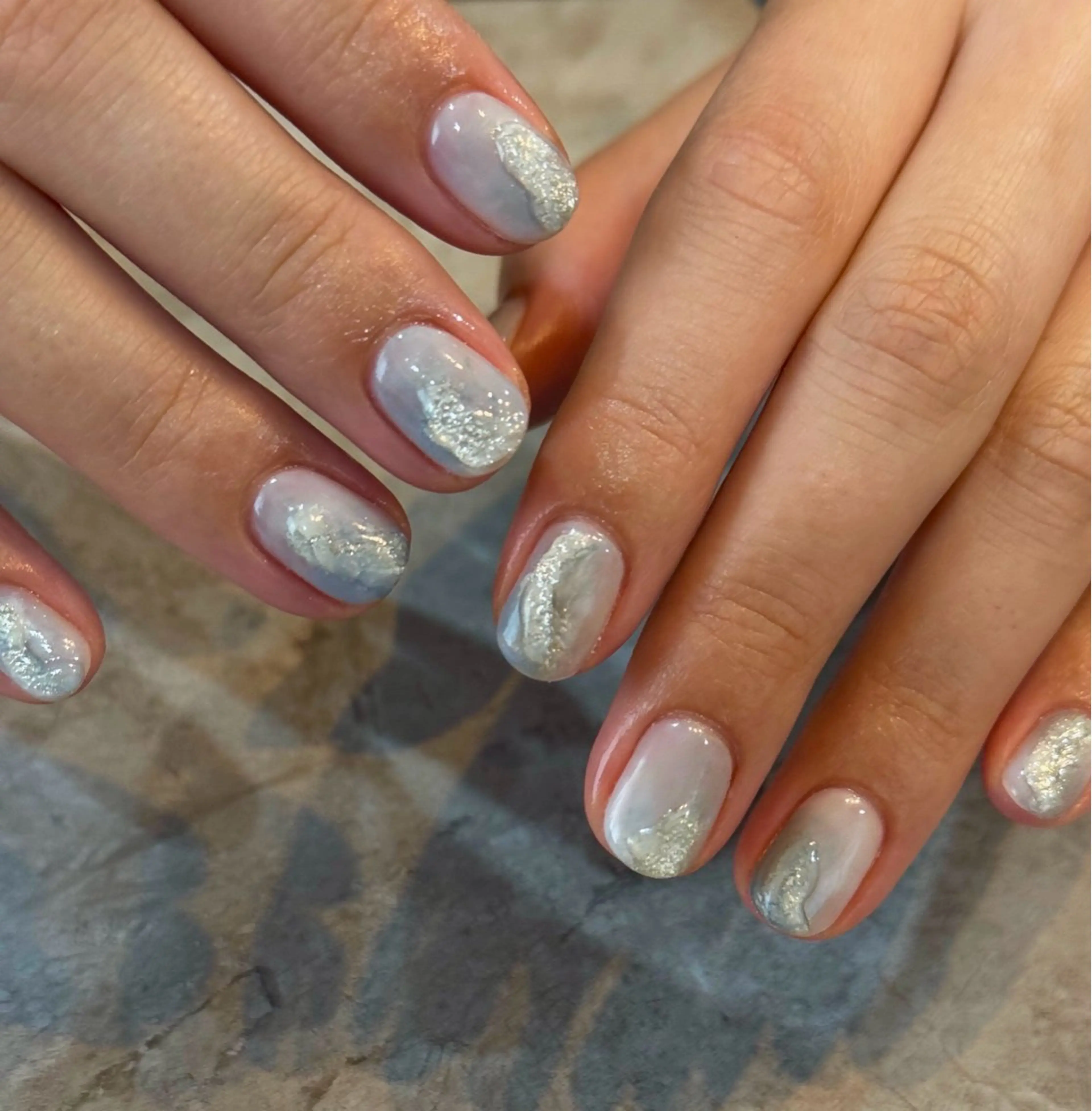 ネイル ニュアンスネイル ハンドネイル Blé nailのネイルデザイン