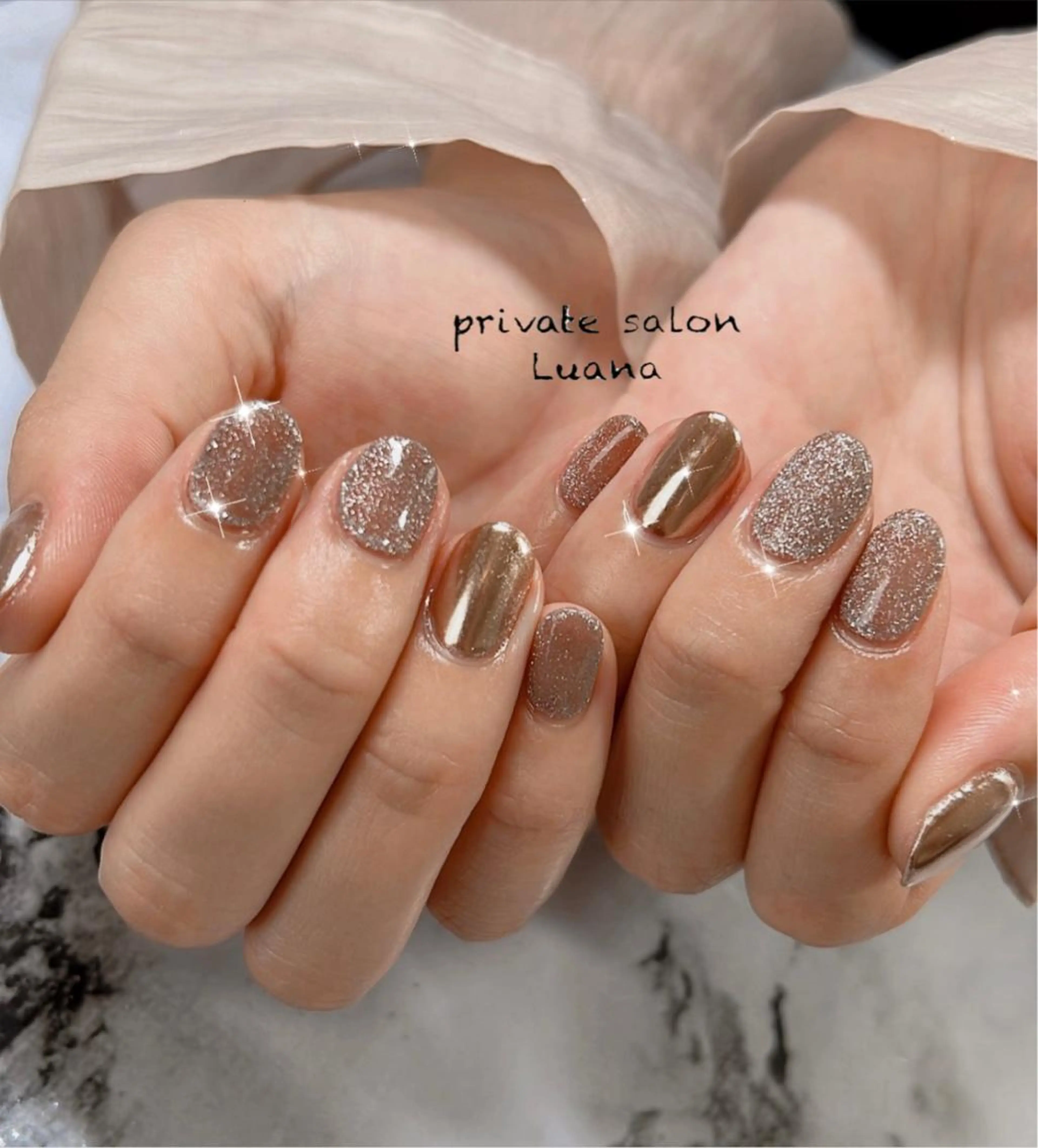 ネイル ハンドネイル 自宅ネイルサロン ルアナのネイルデザイン