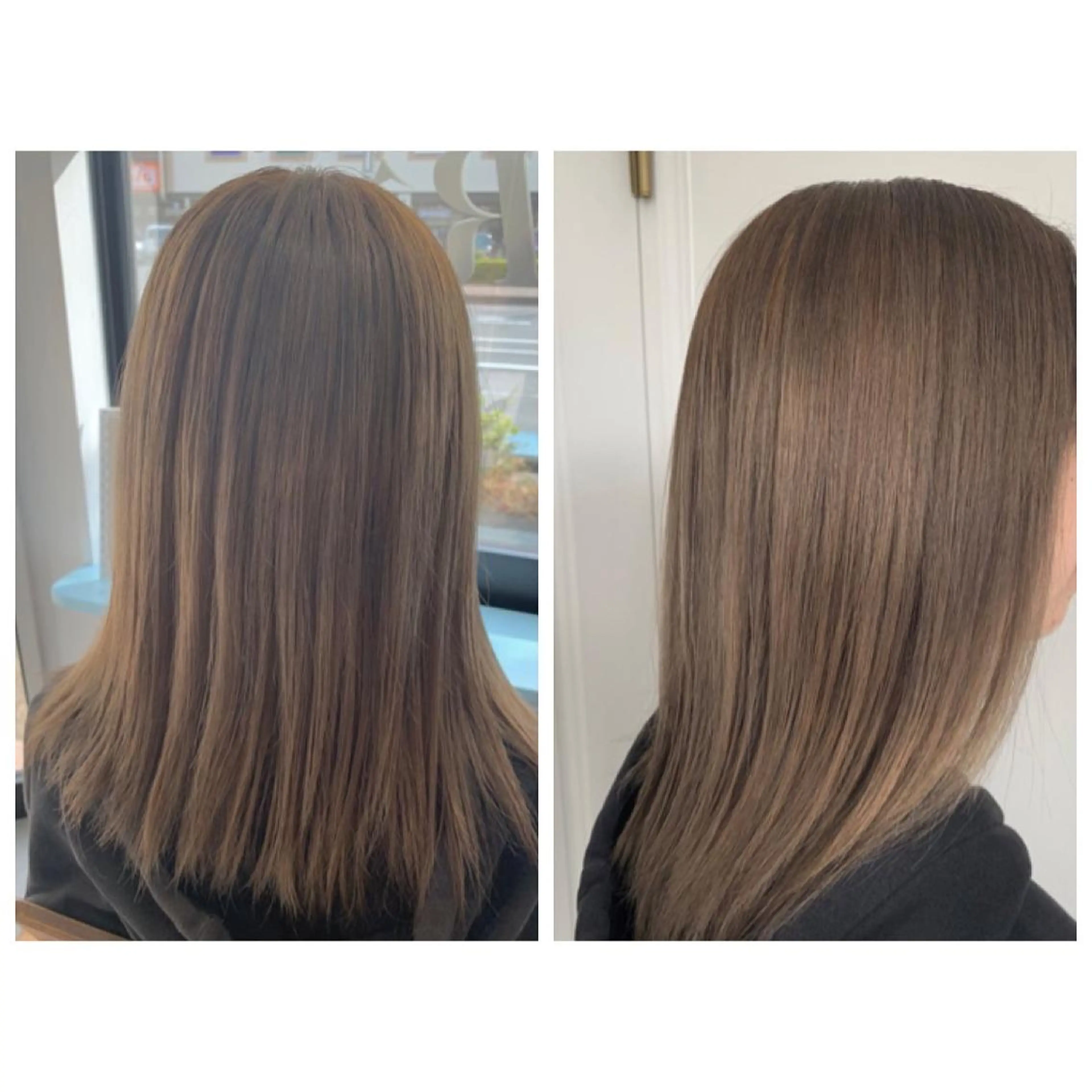 ミディアム カラー ヘアカラー Tendre Rêveのマツエク・マツパデザイン