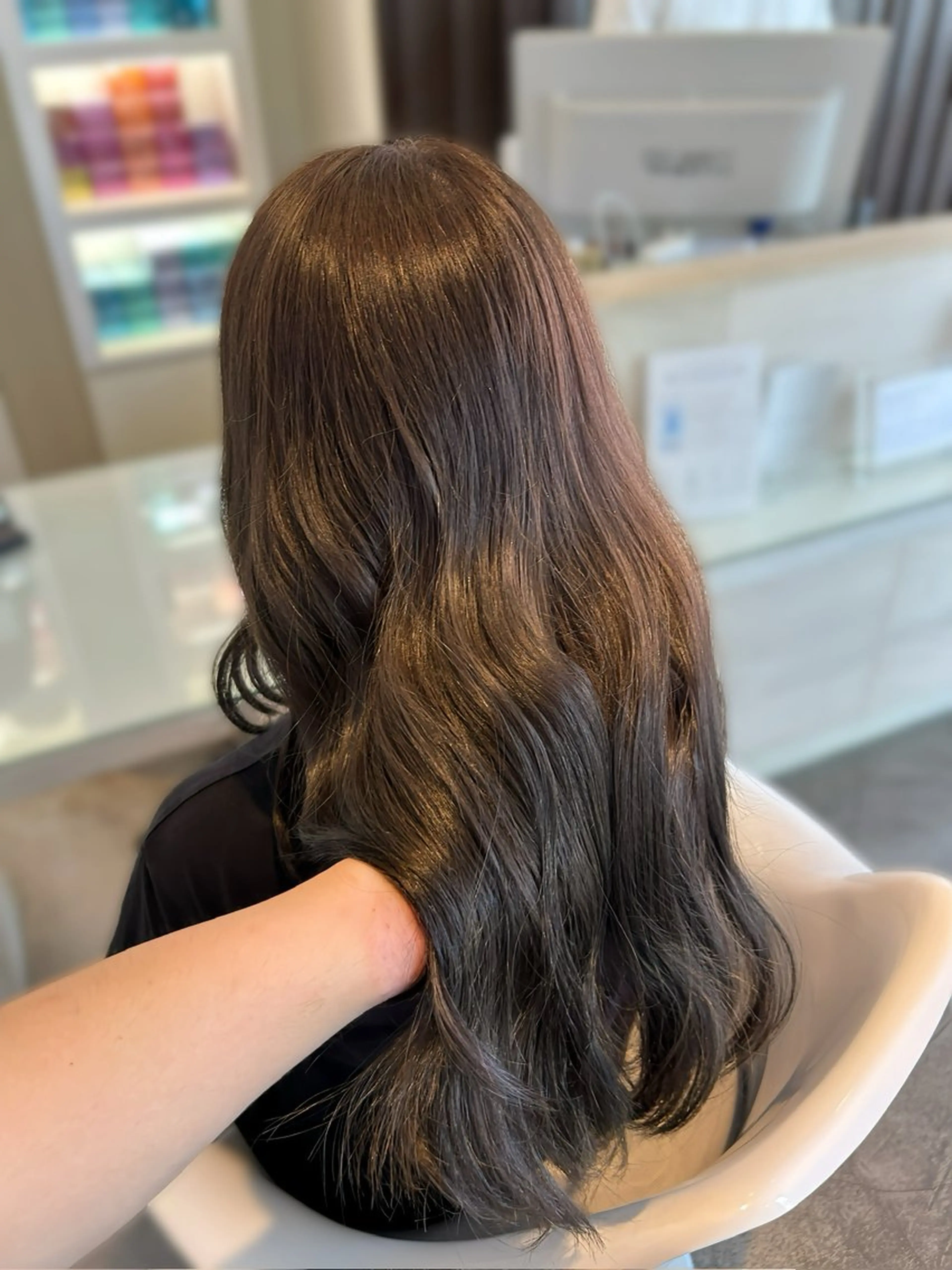 ロング ヘアカラー 赤み・黄み消し/ 透明感/🍃そうたのヘアスタイル