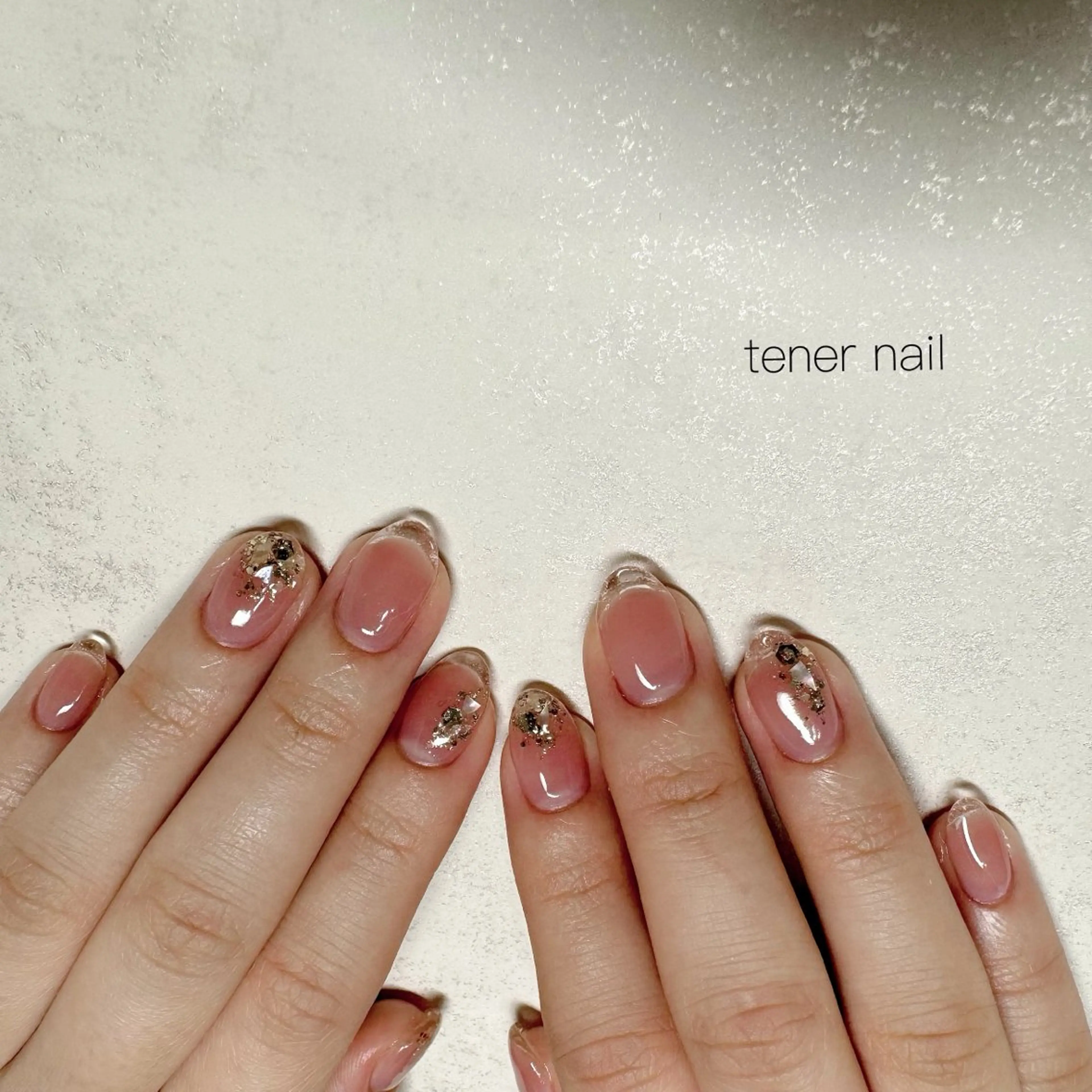 ネイル クリアネイル フレンチネイル ハンドネイル tener  nail  テネルネイル所属・テネルネイル tener nailのネイルデザイン