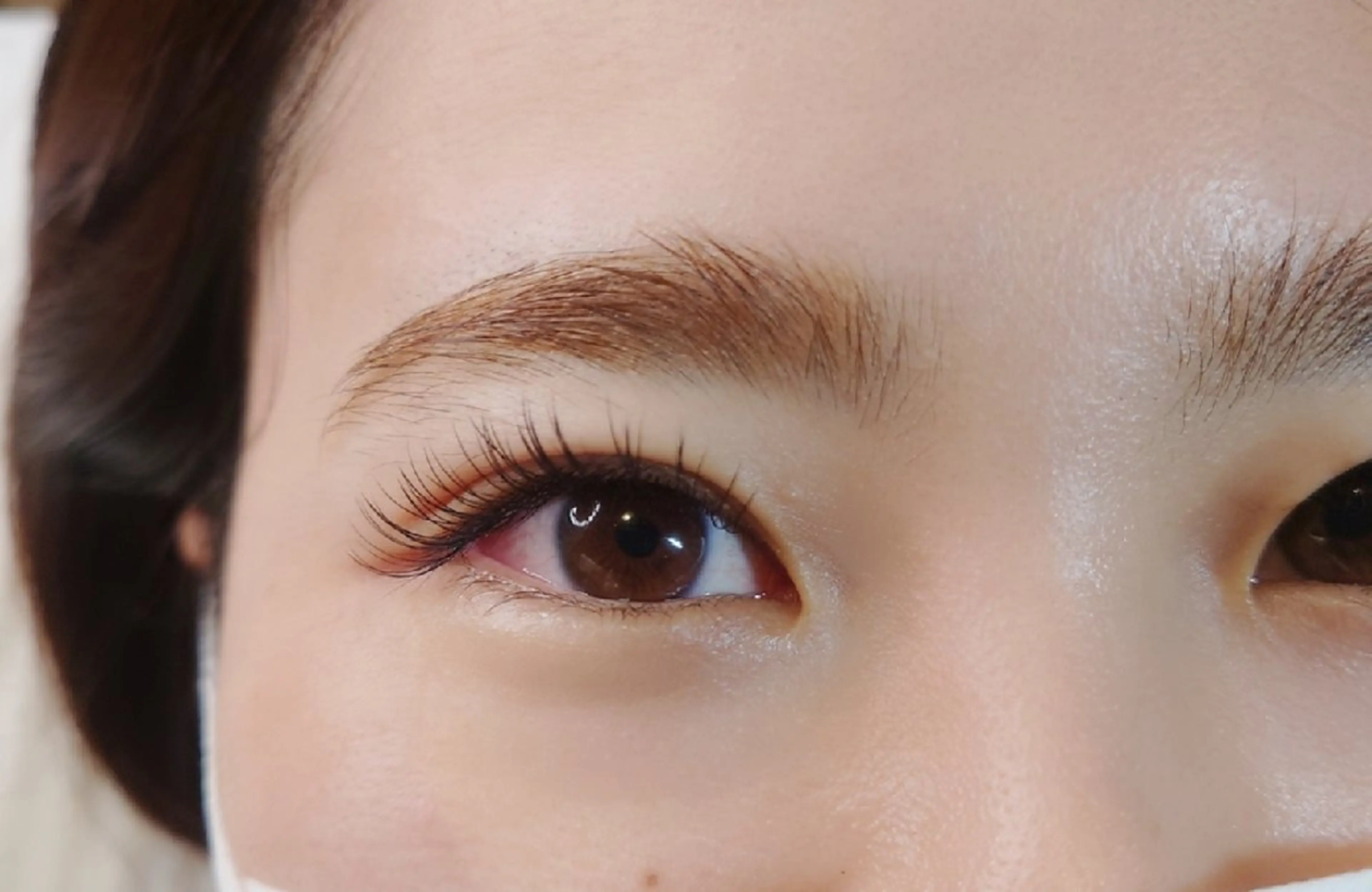 マツエク・マツパ フラットラッシュ NAZ eyelash&eyebrow by medical salon所属・NAZ 表参道 Tomokoのマツエク・マツパデザイン