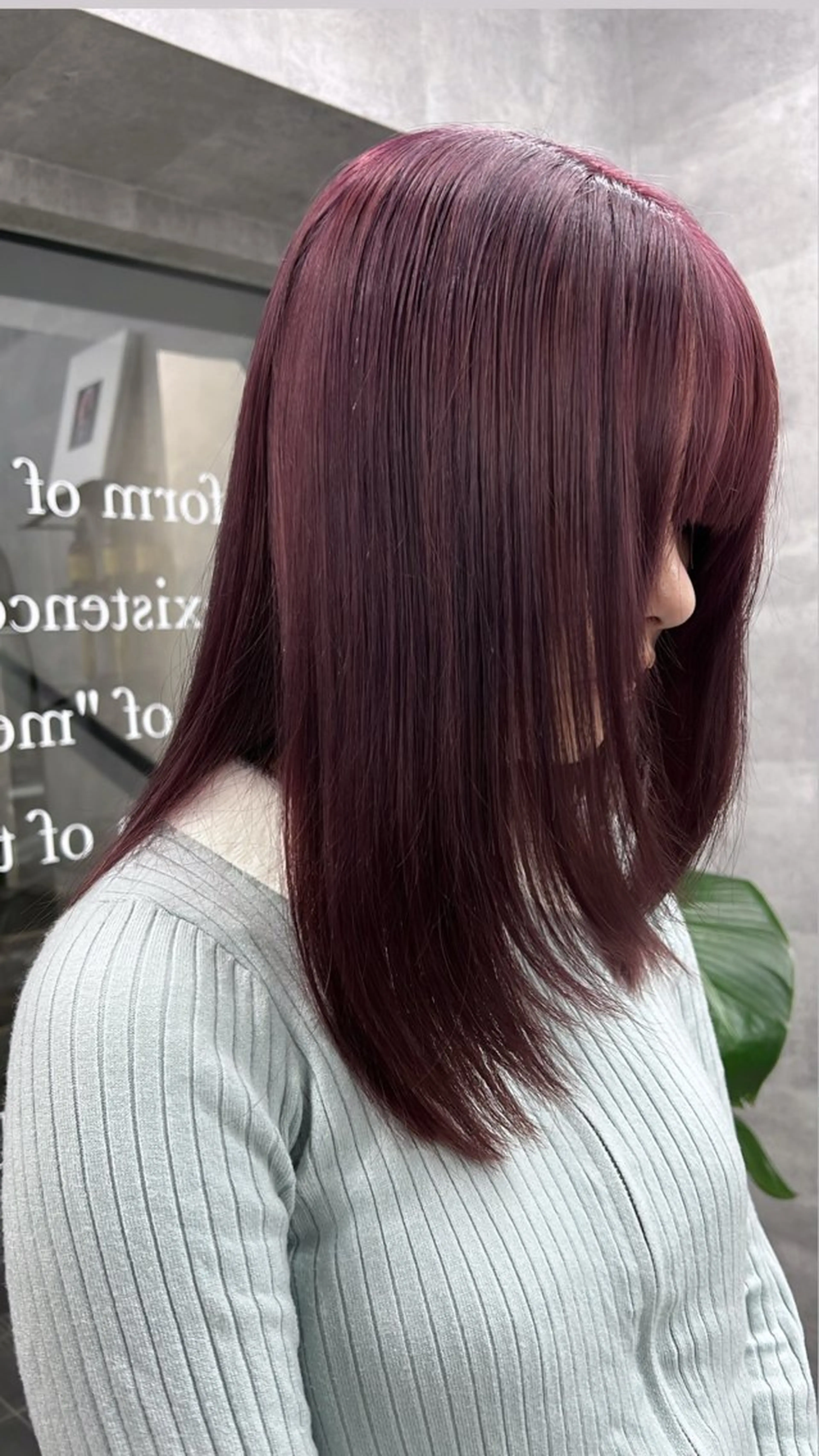 ミディアム ピンクラベンダー 表参道/ハイライト /tsumugiのヘアスタイル