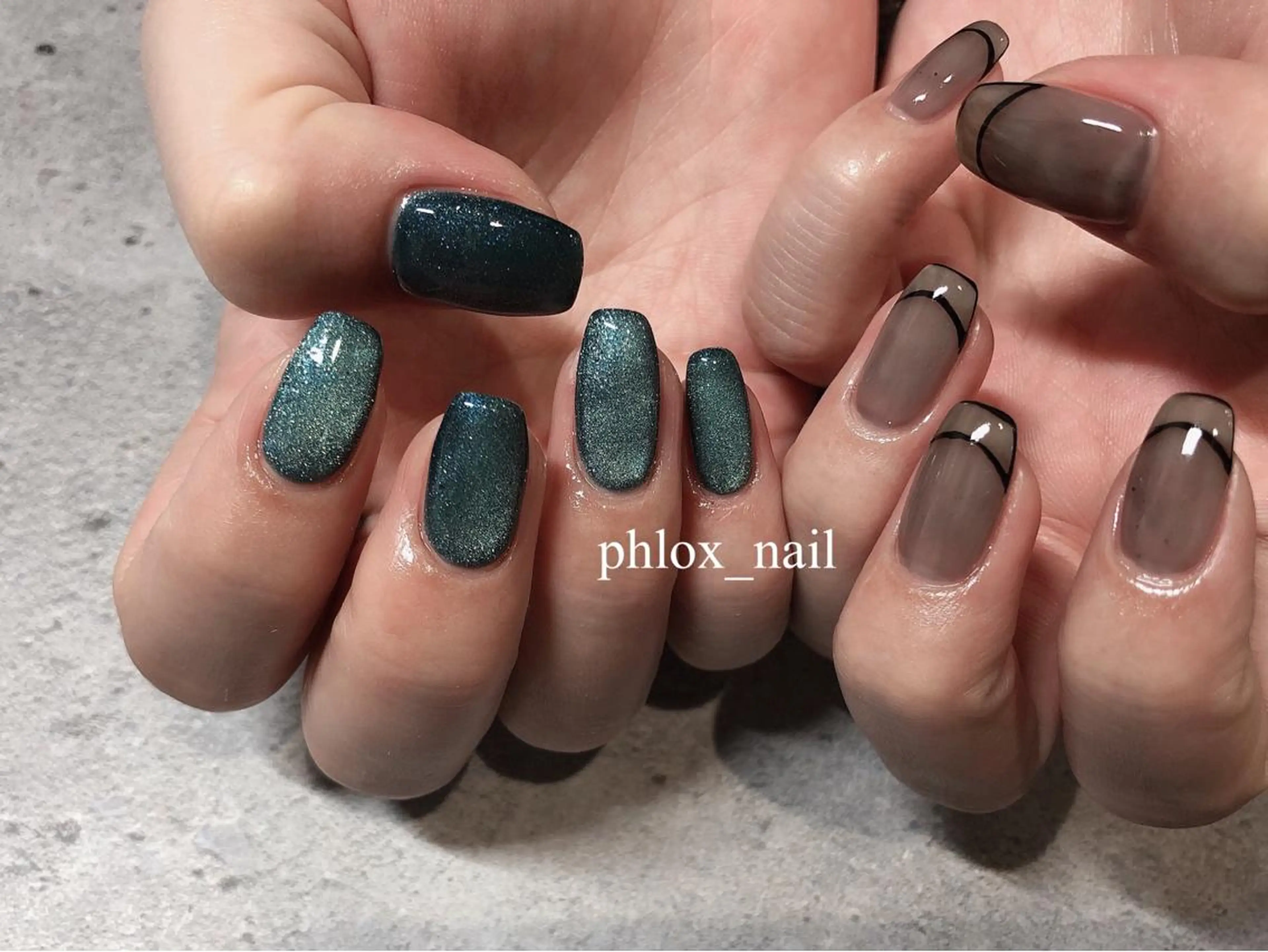 ネイル s/w ＿shokoのネイルデザイン