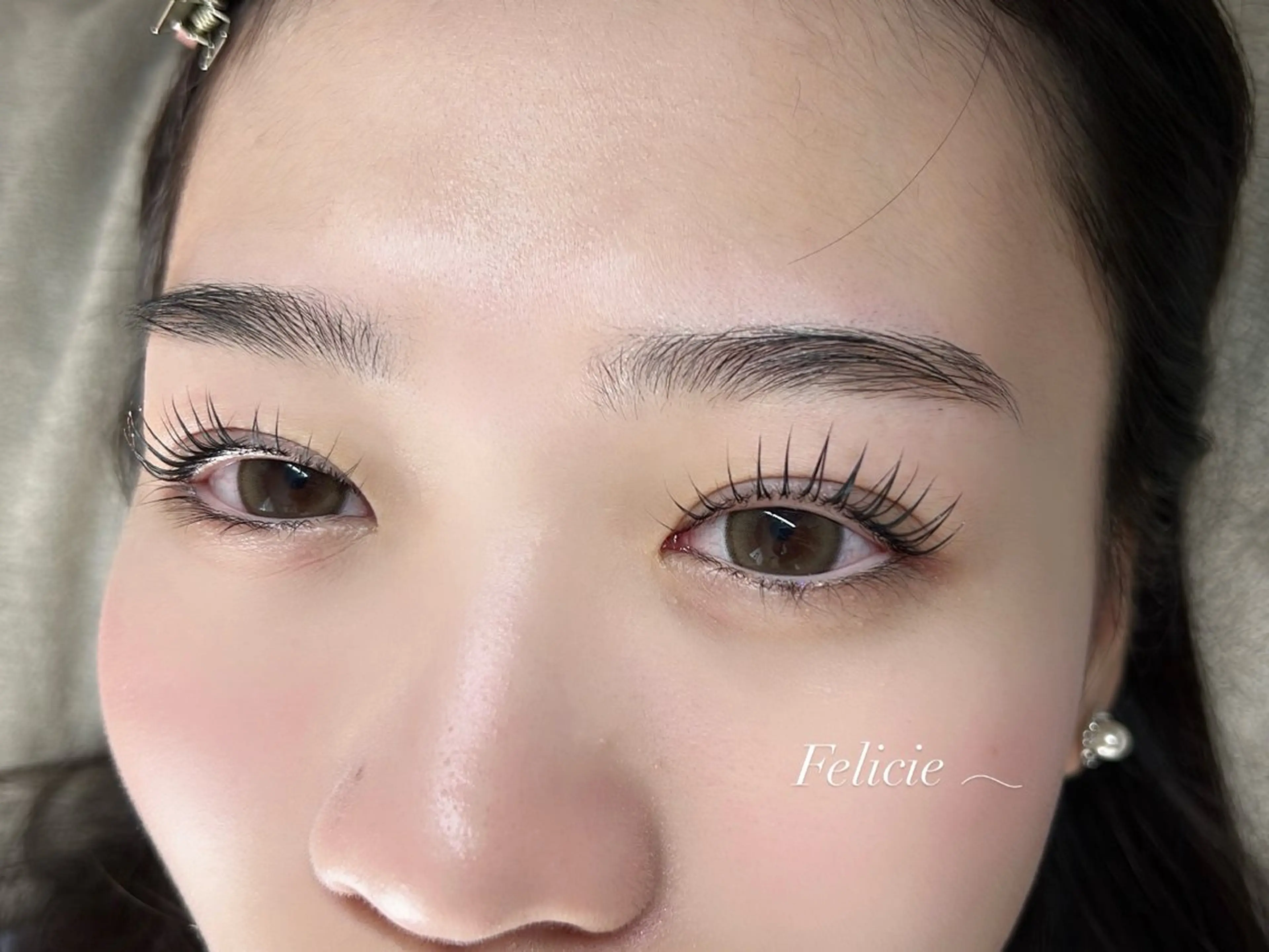 マツエク・マツパ パリジェンヌラッシュリフト ワックス脱毛 眉カット その他(アイブロウ) Felicie＊ Sayakaのマツエク・マツパデザイン