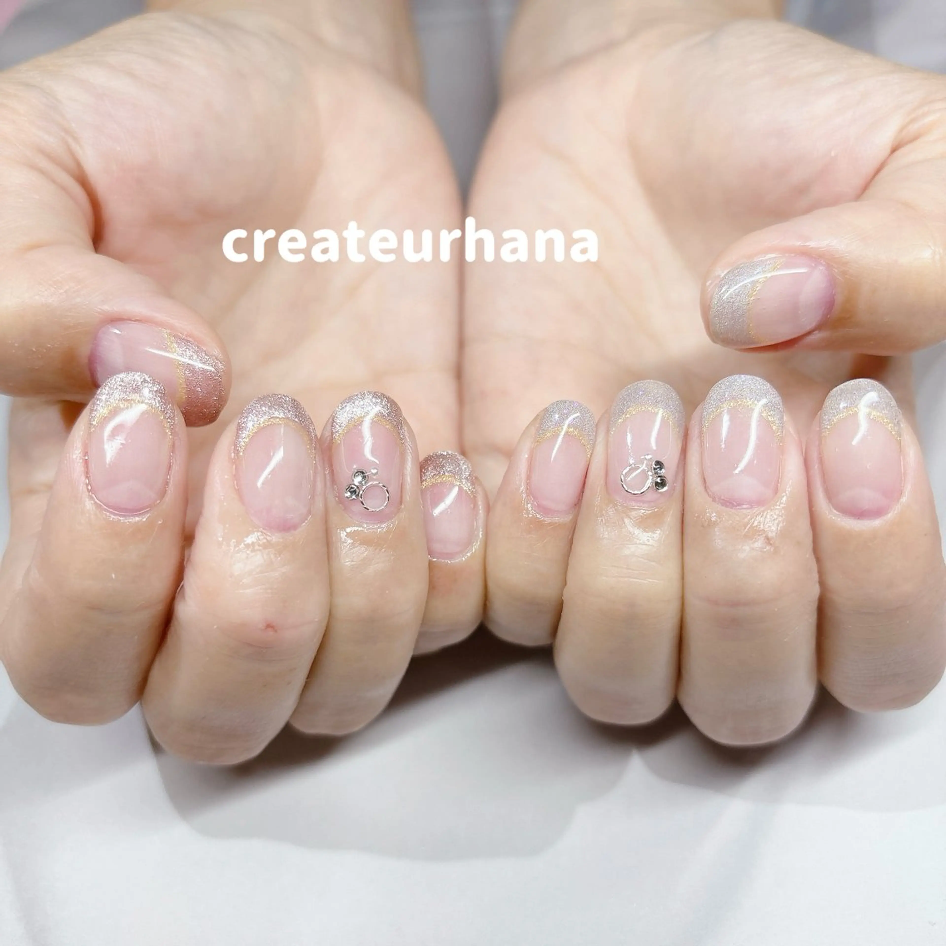 ネイル クレアトゥール華所属・クレアトゥール華 西村のネイルデザイン