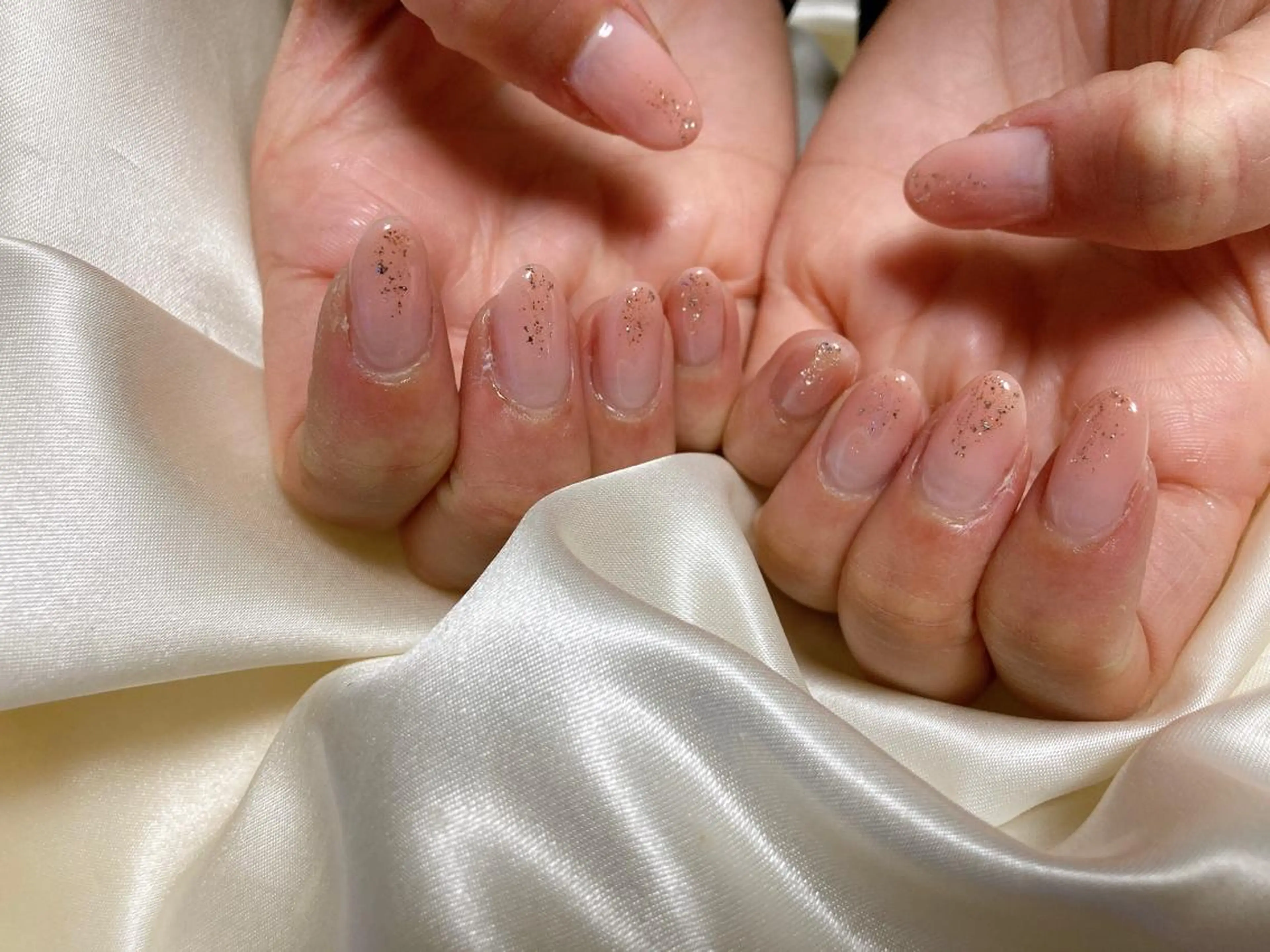 ネイル ラメ(グリッター) kikinail 溝の口のネイルデザイン