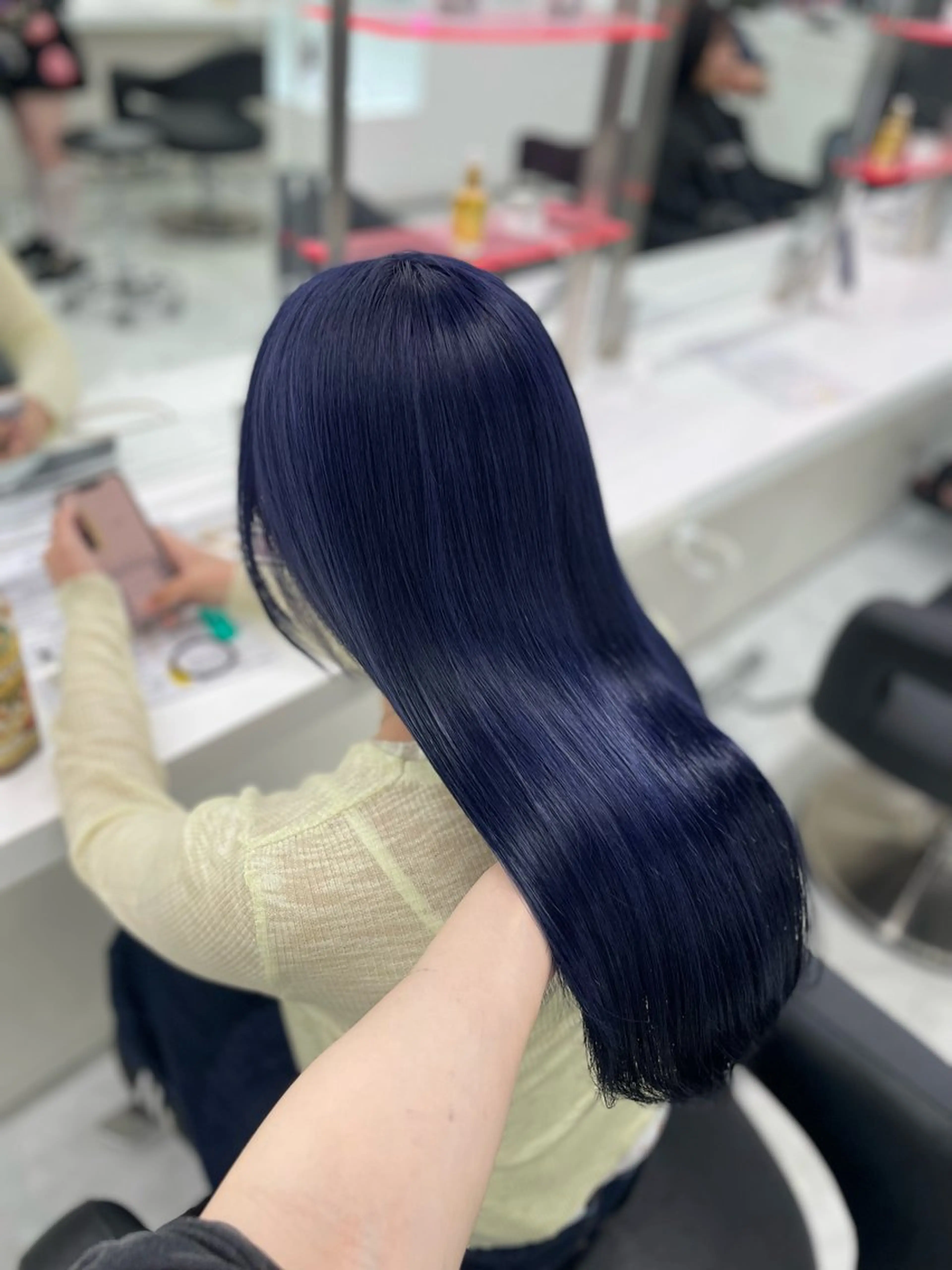 ロング カラー ヘアカラー トリートメント 💗秋冬トレンドヘア Natsumi 💗のヘアスタイル