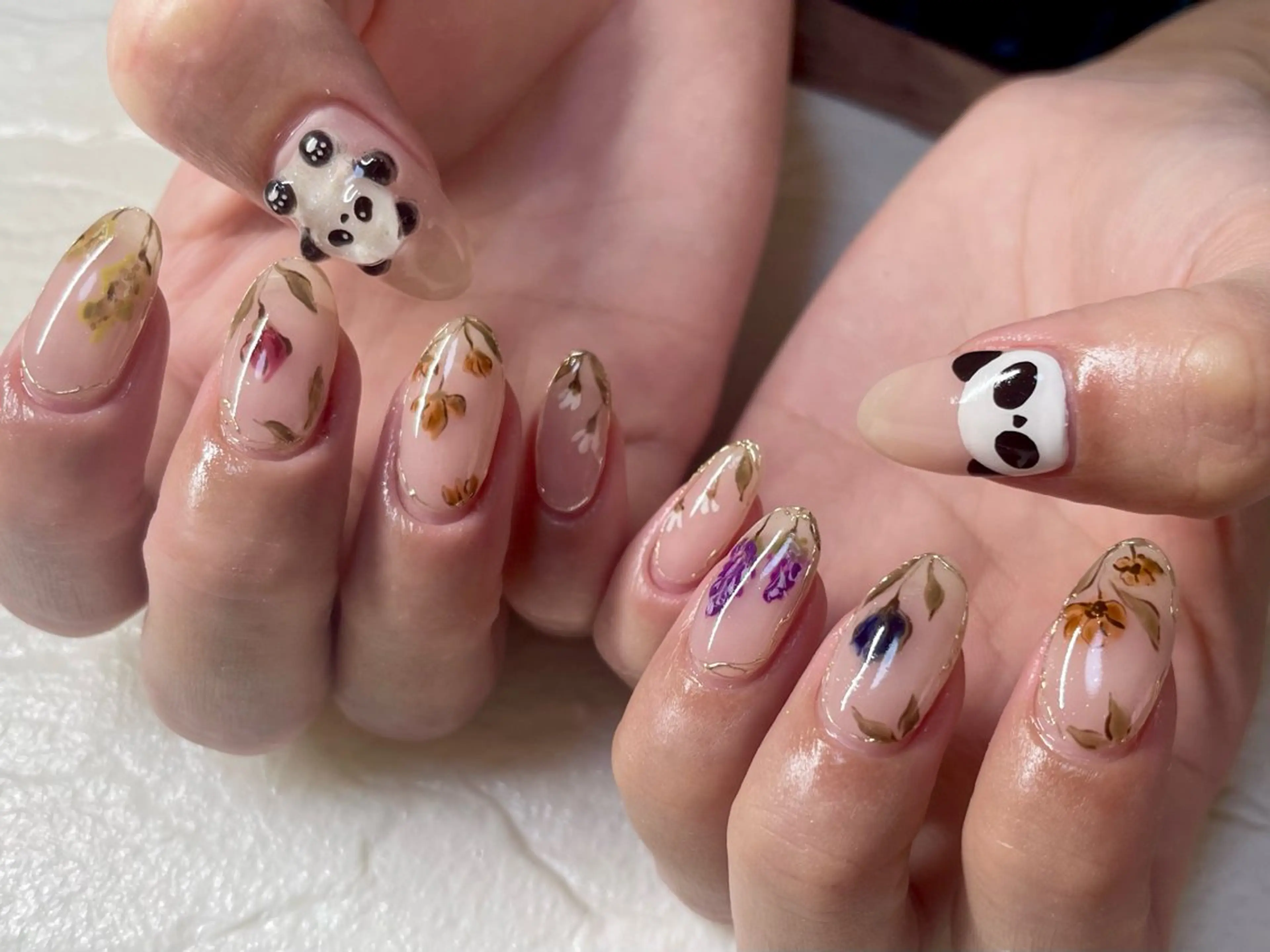 ネイル ハンドネイル Nail Blue512所属・Nailist MINORIのネイルデザイン