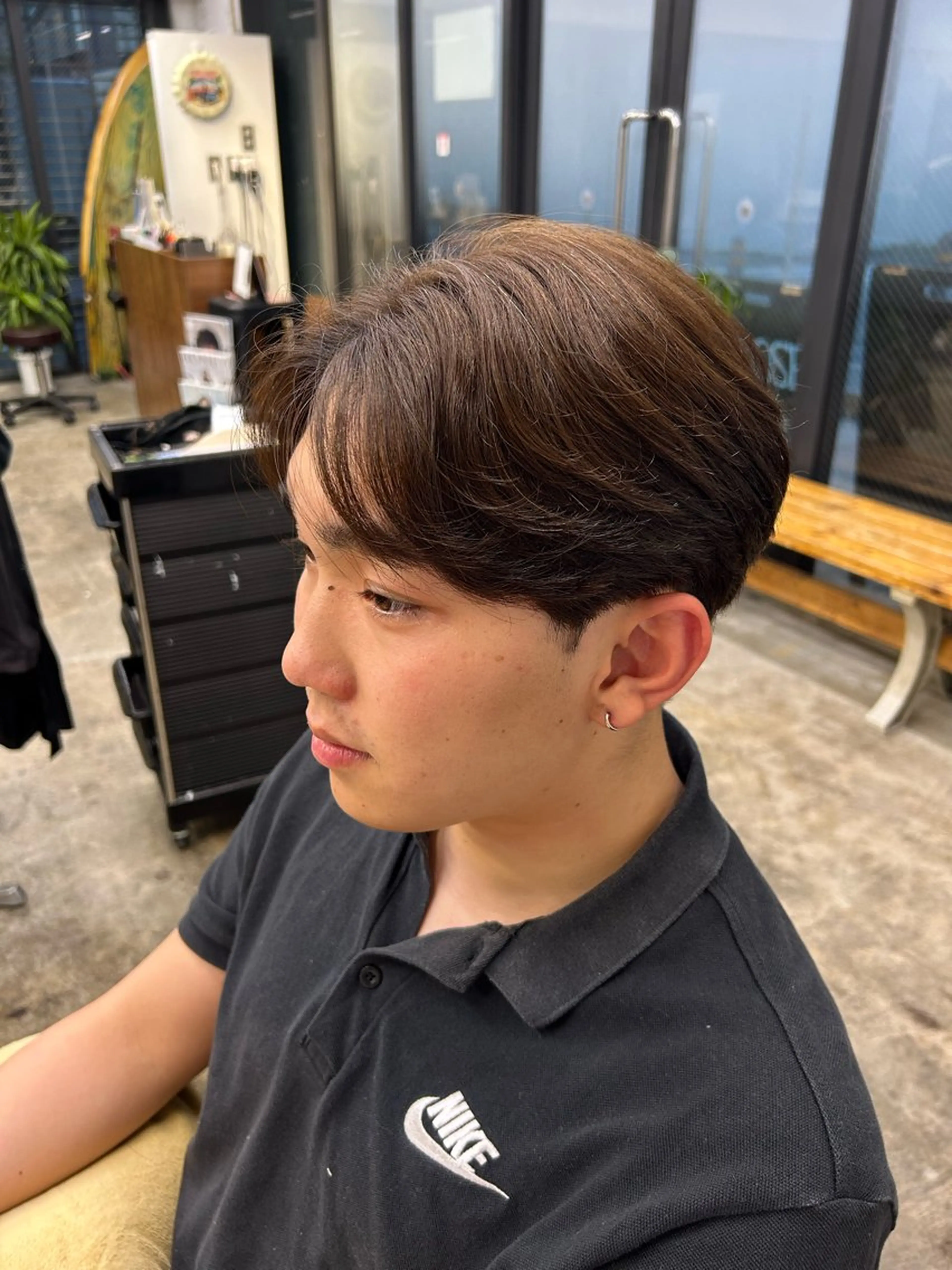 メンズ 海外ヘア/透明感ヘア 湘南台/hinakoのヘアスタイル