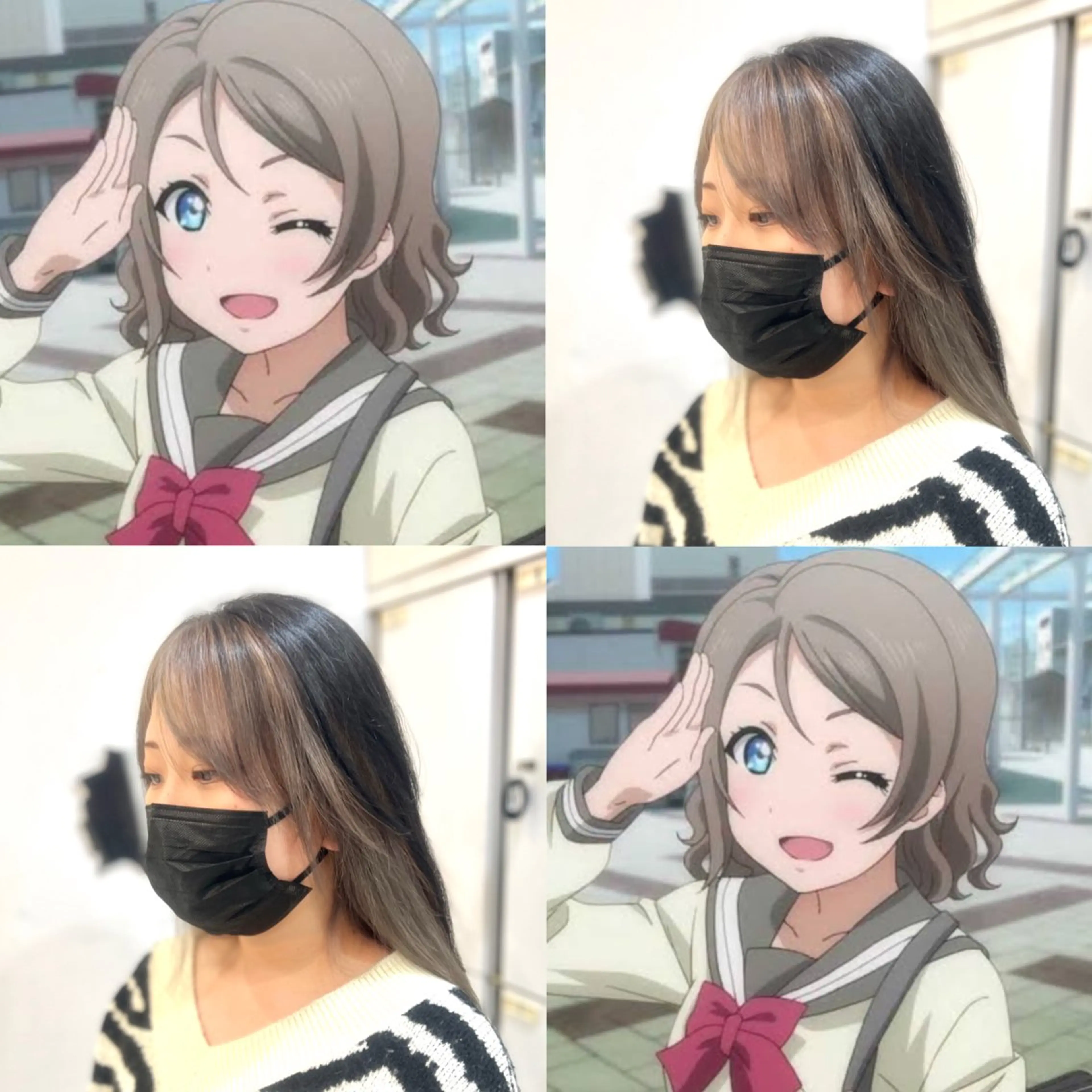 ロング カラー ヘアカラー インナー/デザイン/ 白髪染め/しゅうとのヘアスタイル