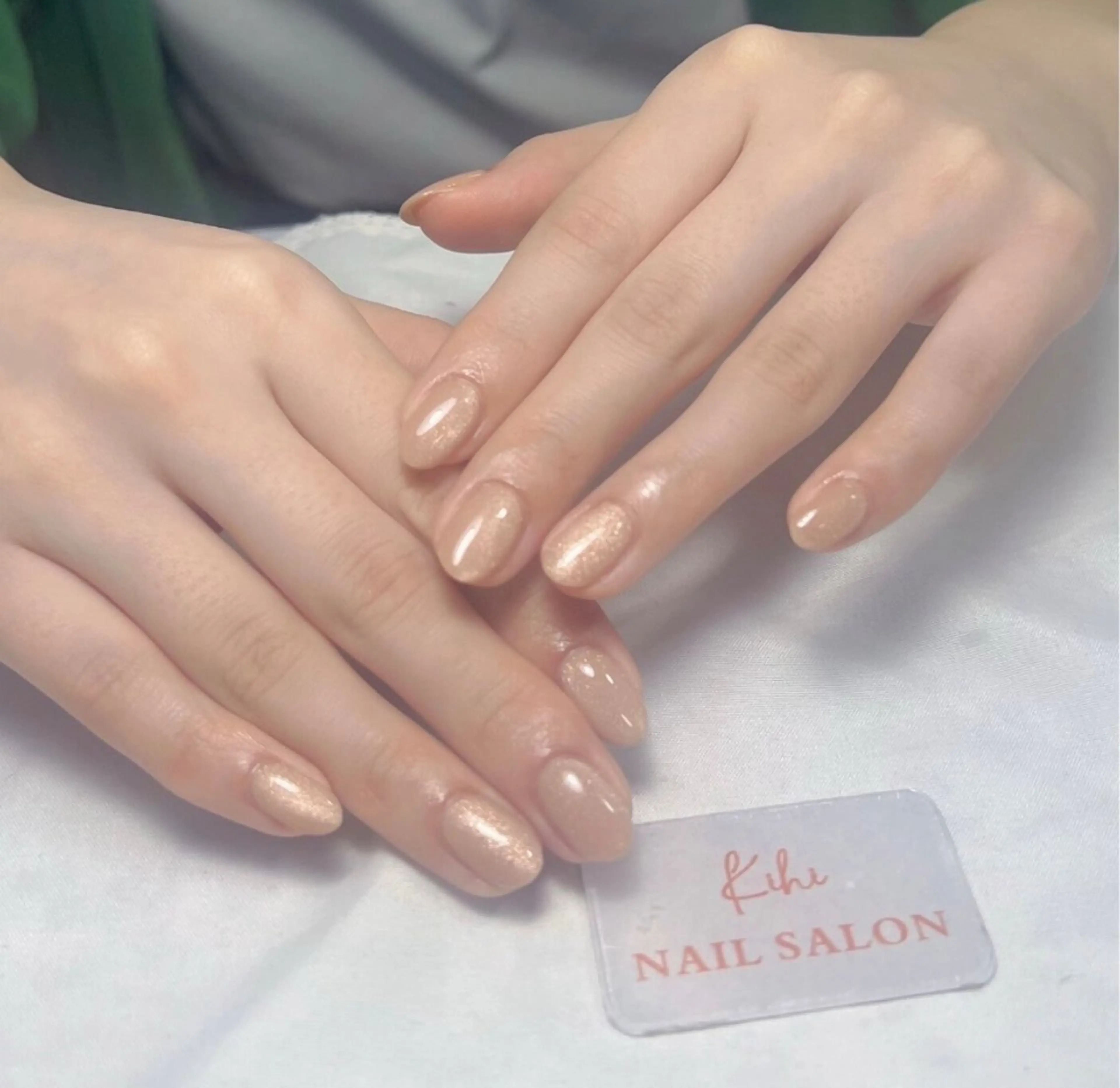 ネイル アートネイル フレンチネイル ジェルネイル グラデーション 韓国ネイル 村中 ハナのネイルデザイン