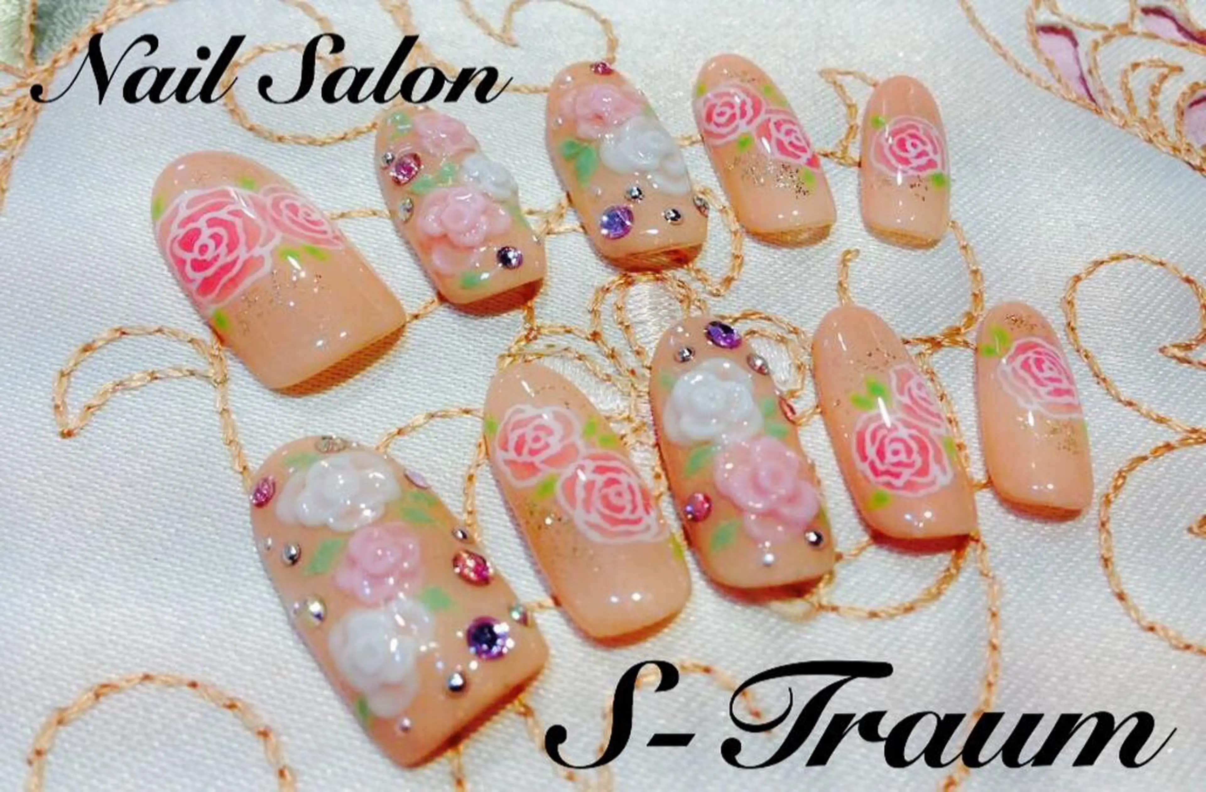 ネイル ネイルチップ ブライダルネイル Nail Salon S-Traum所属・Nail Salon S-Traumのネイルデザイン