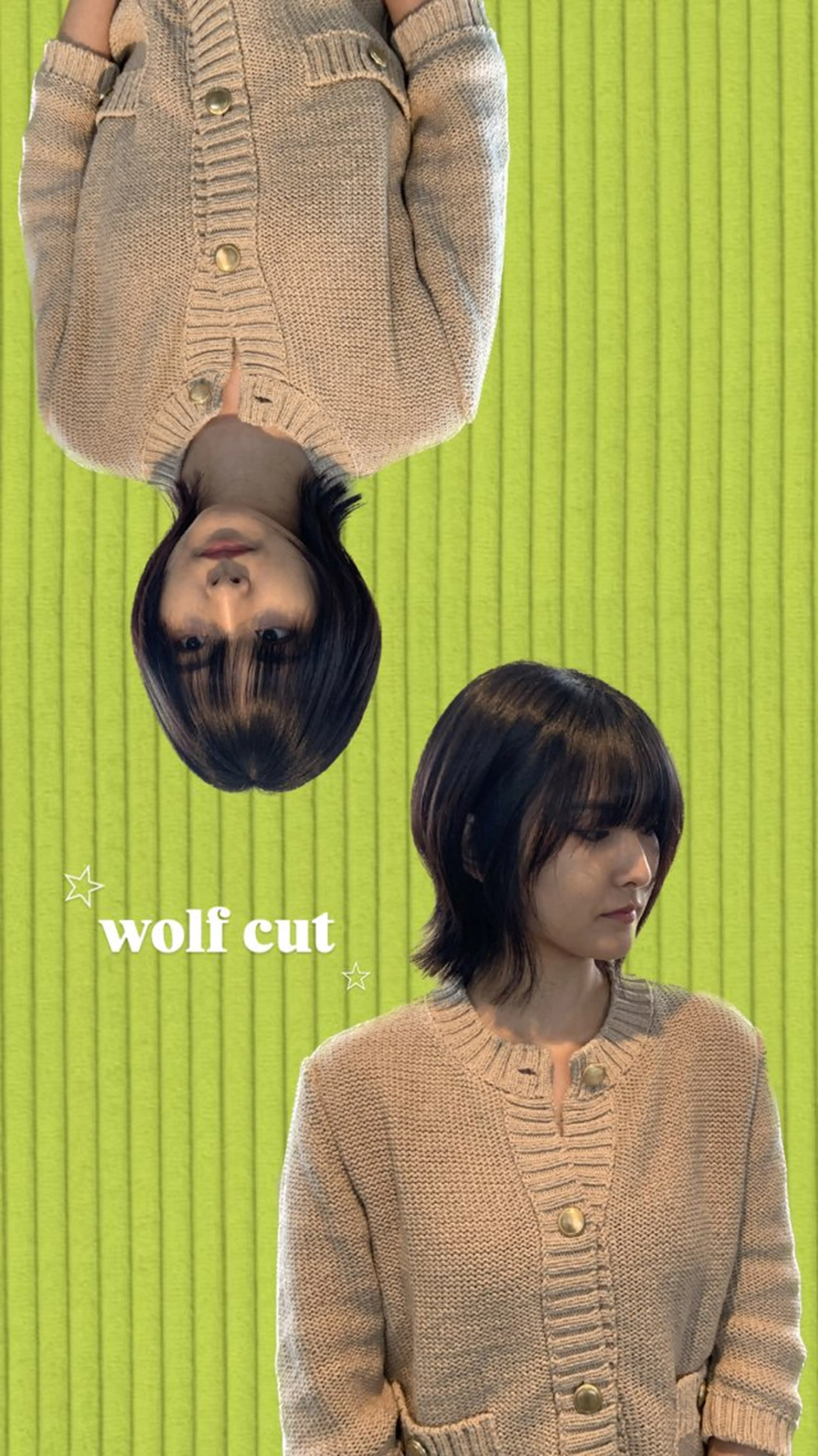 カット Niina→ anan AVEDAのヘアスタイル