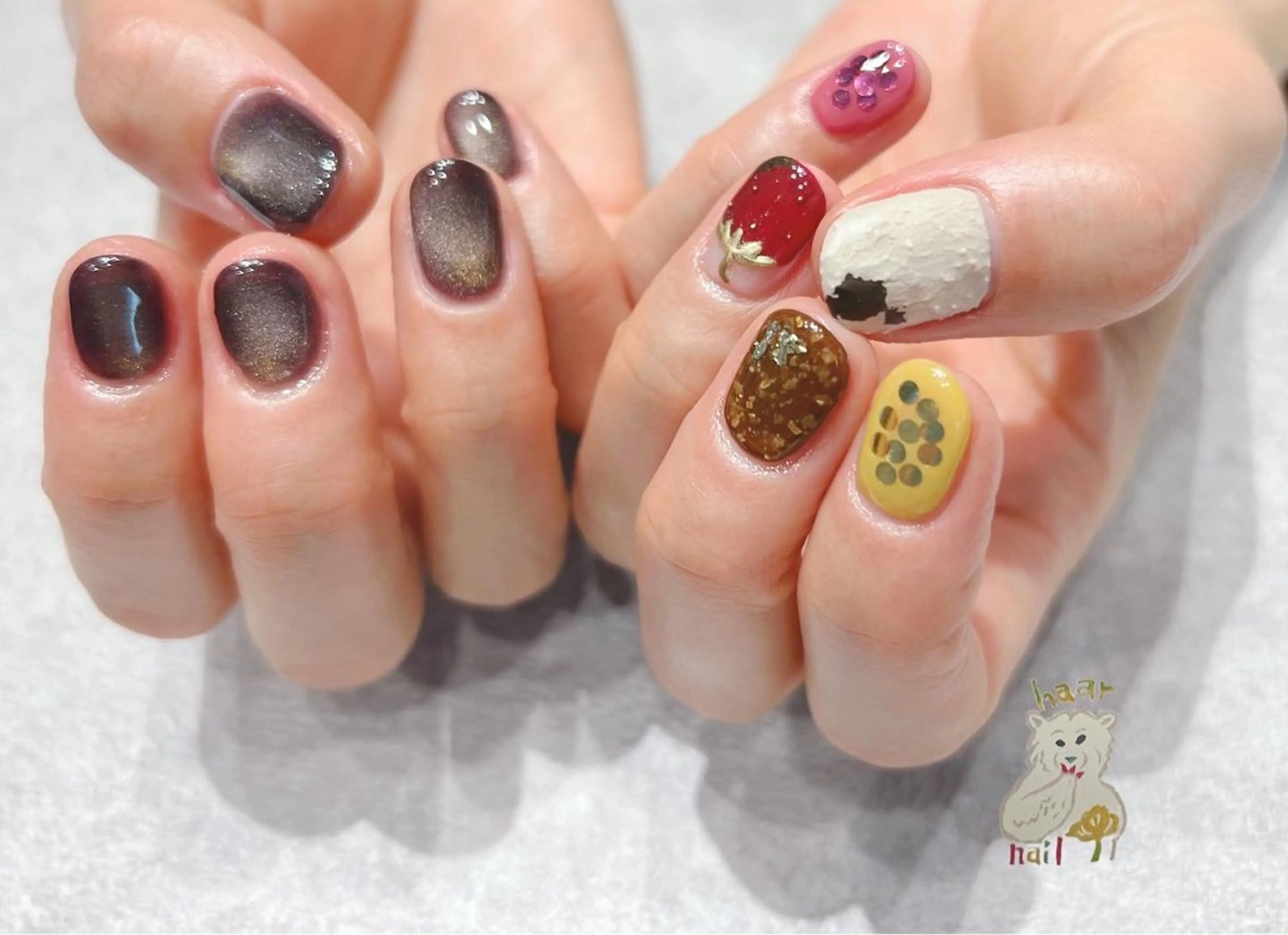 ネイル ハンドネイル 深田 加代のネイルデザイン