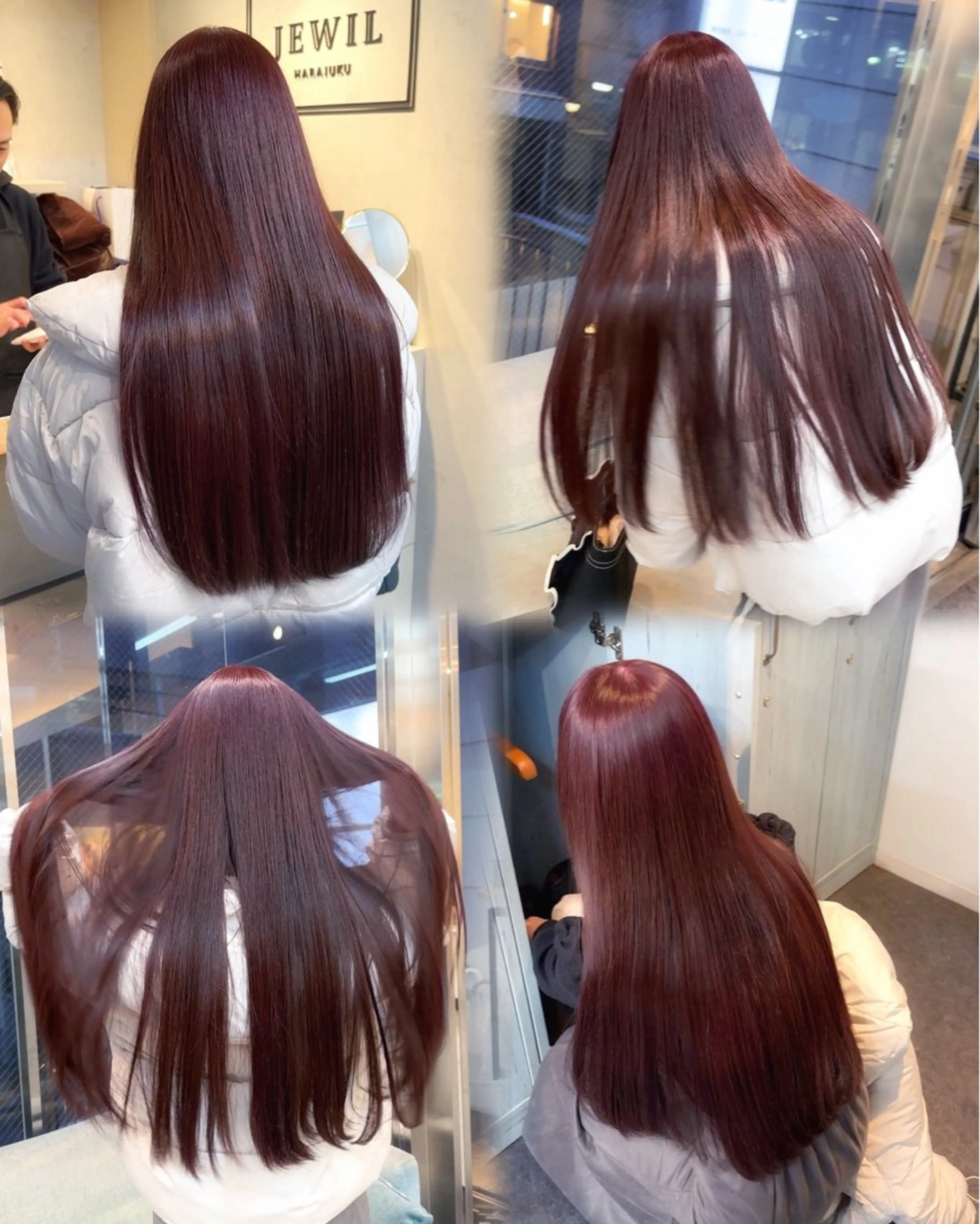 ロング ヘアカラー 渋谷/ブリーチなし カラー/ひなののヘアスタイル