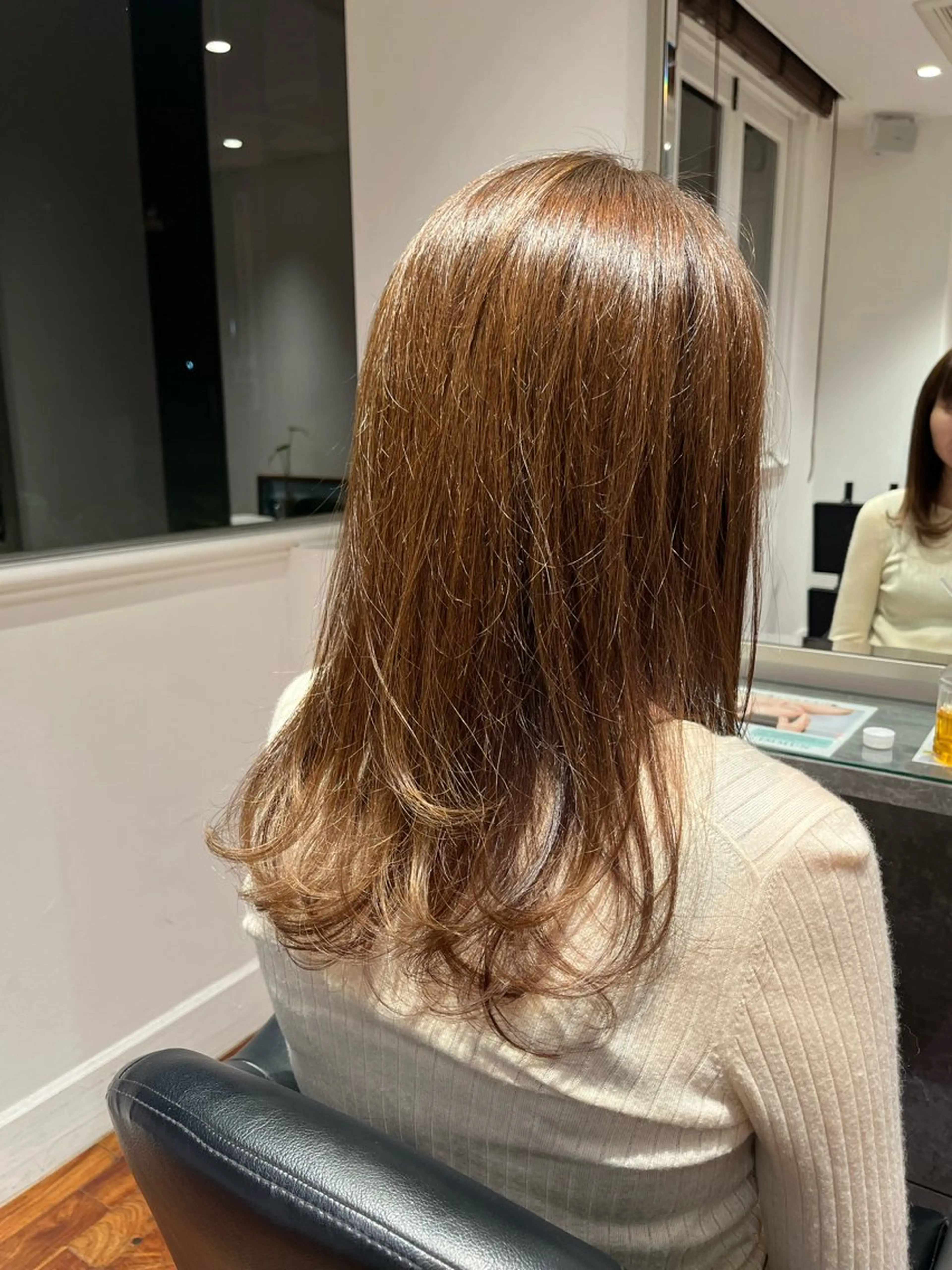 セミロング BEAUTRIUM 広尾店所属・木村 飛蕗💎 カットモデル募集のヘアスタイル