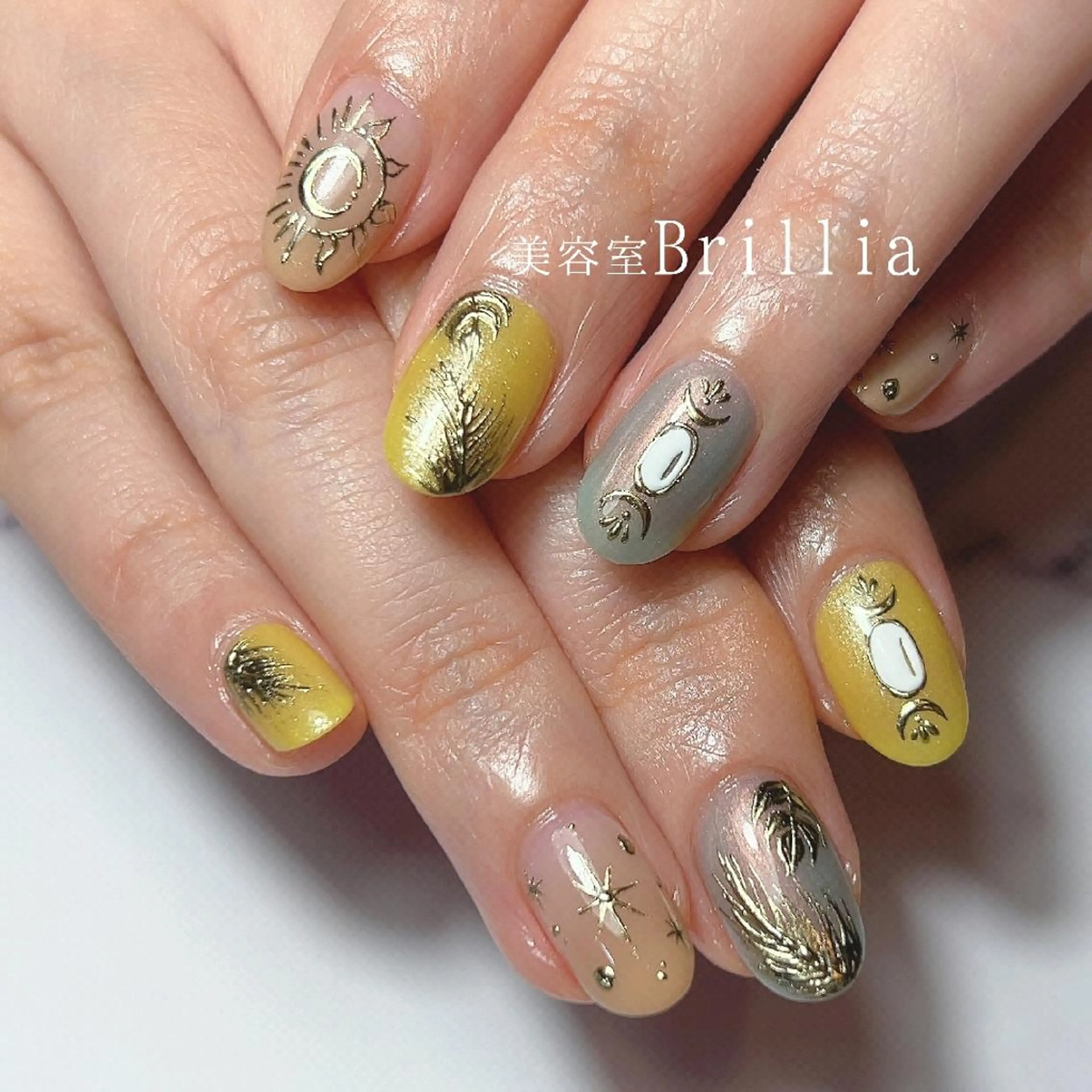 ネイル ハンドネイル 柴田 彩のネイルデザイン