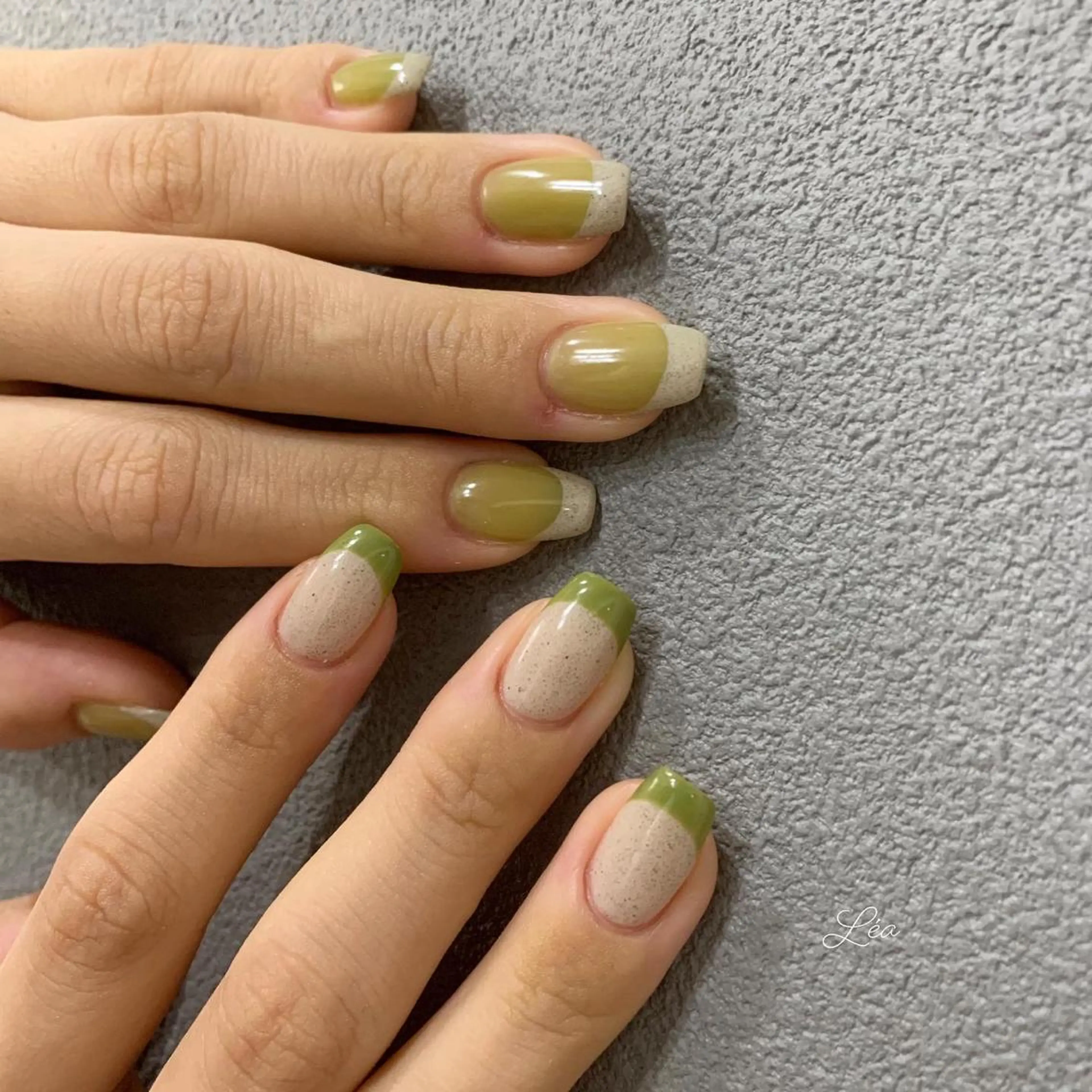 ネイル ジェルネイル パラジェル Léa nailのネイルデザイン