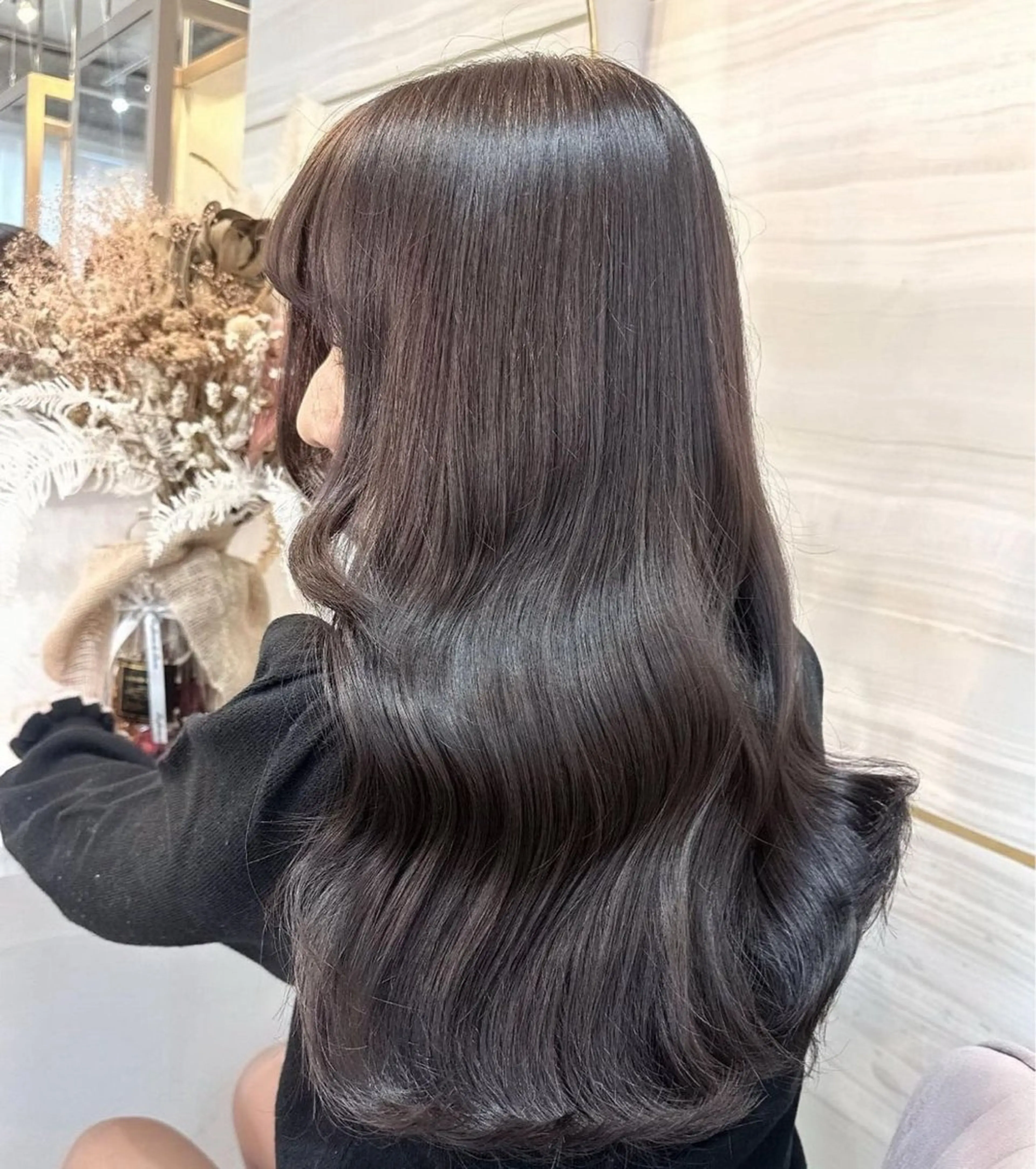 ロング カラー 浴衣 Hina🐣 elubylovisのヘアスタイル