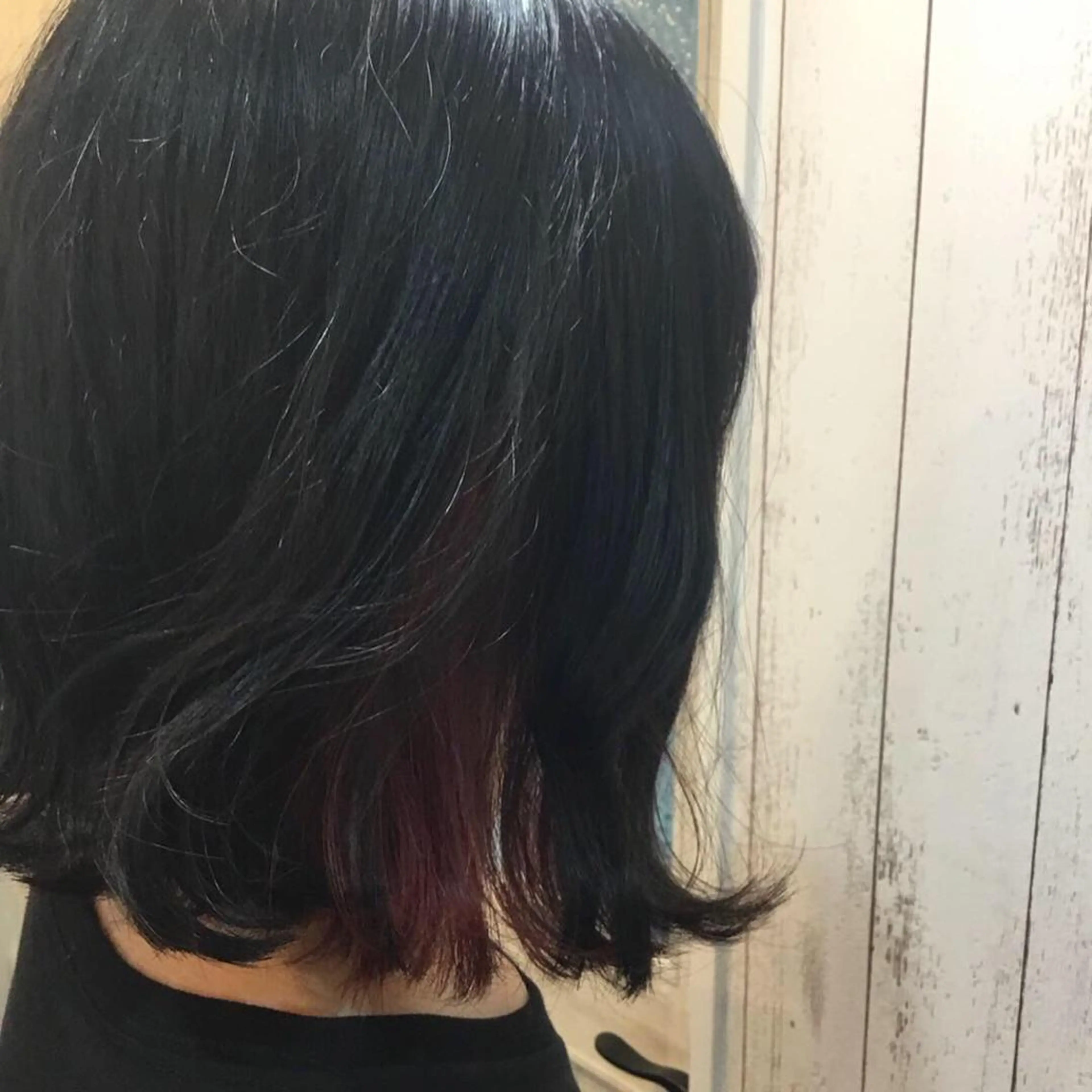 ミディアム カラー embrace エンブレイスのヘアスタイル