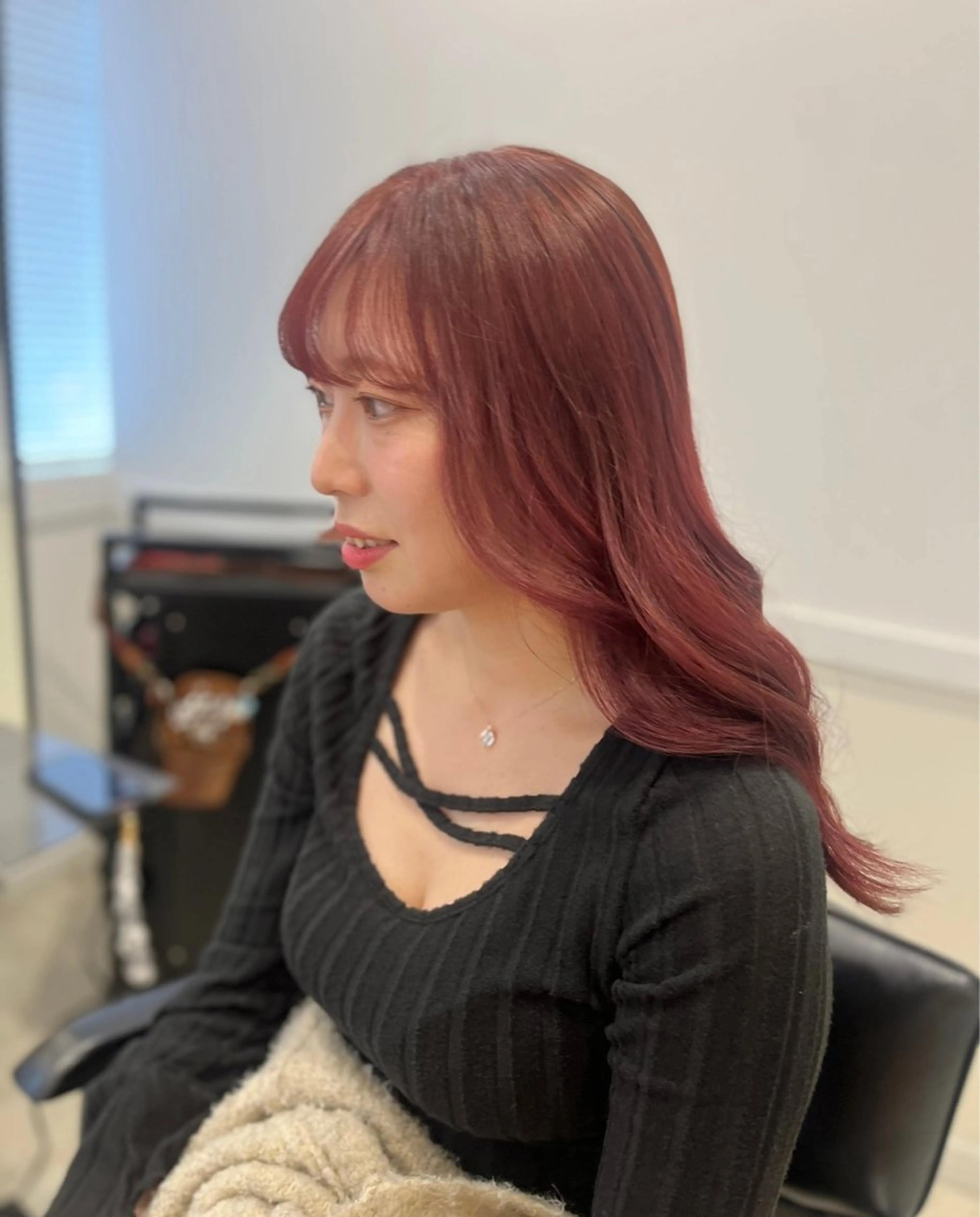 セミロング カラー ブリーチ 透明感カラー ブリーチなしカラー 髪質改善 トリートメント ヘアカラー トリートメント Go   Today シェアサロン　横浜店所属・【ただの天才 🎨】のヘアスタイル