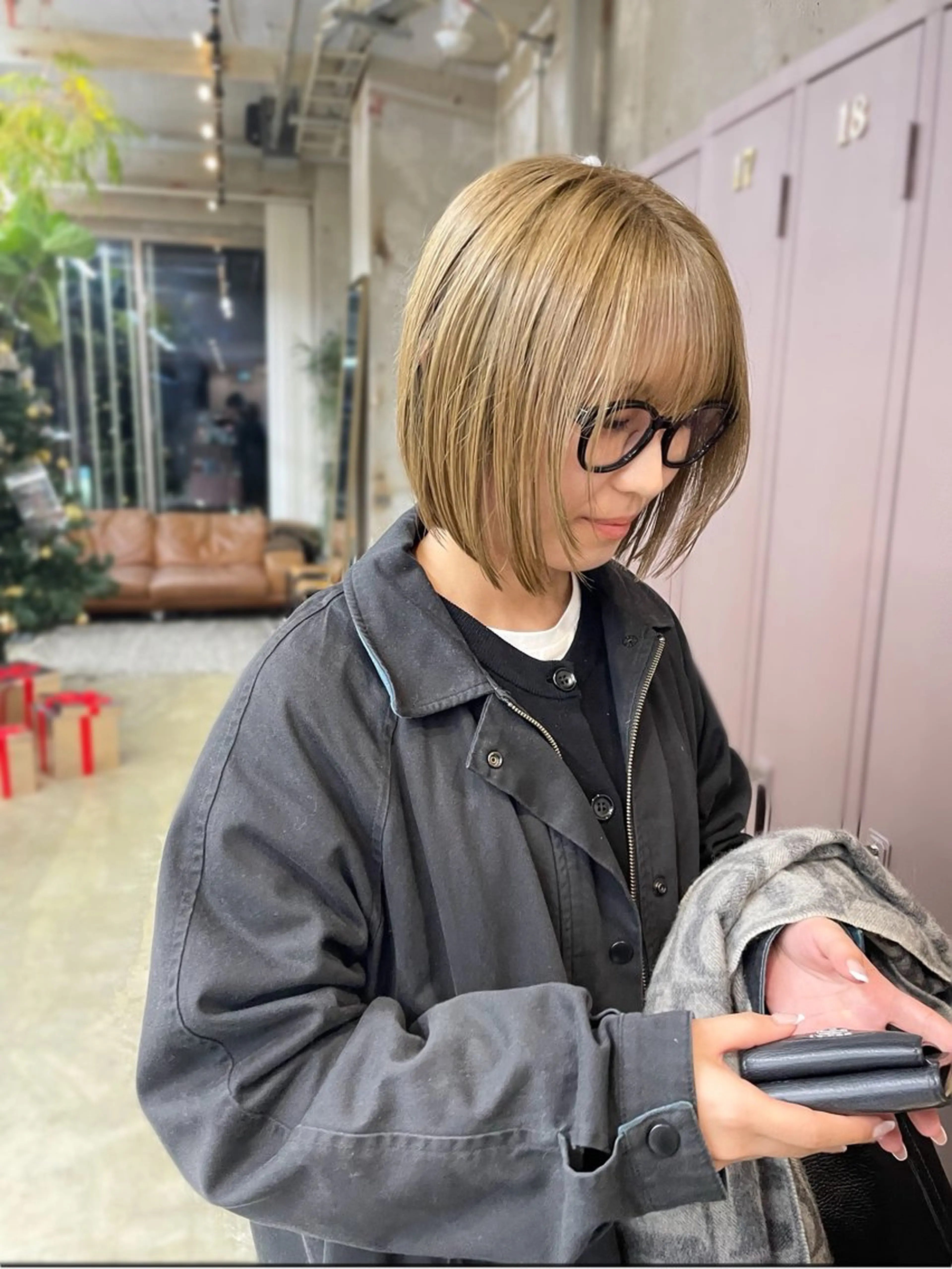 ミディアム カット メンズパーマ/ 山口大輝のヘアスタイル