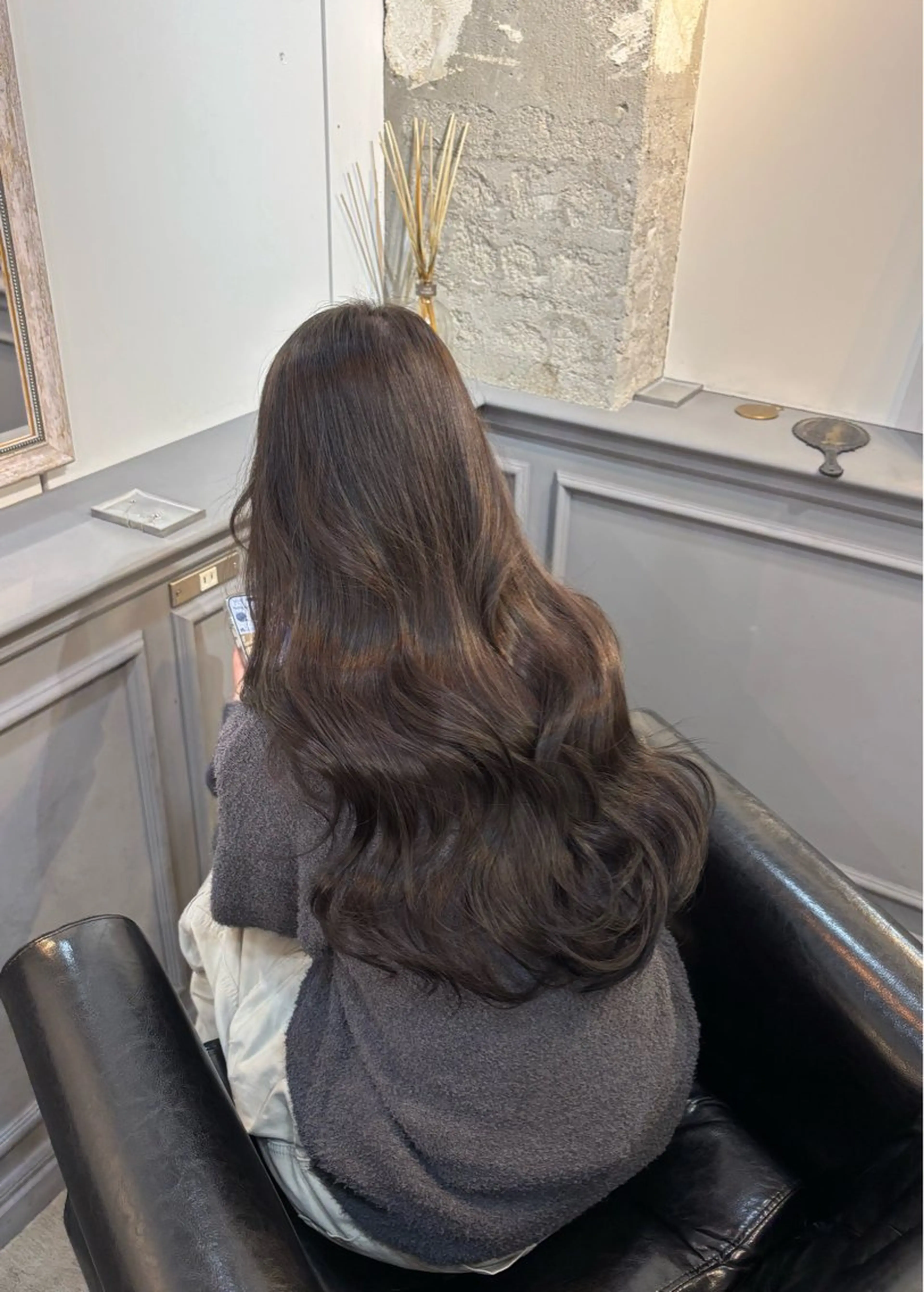 ロング カラー ヘアカラー 関口 玲那のヘアスタイル