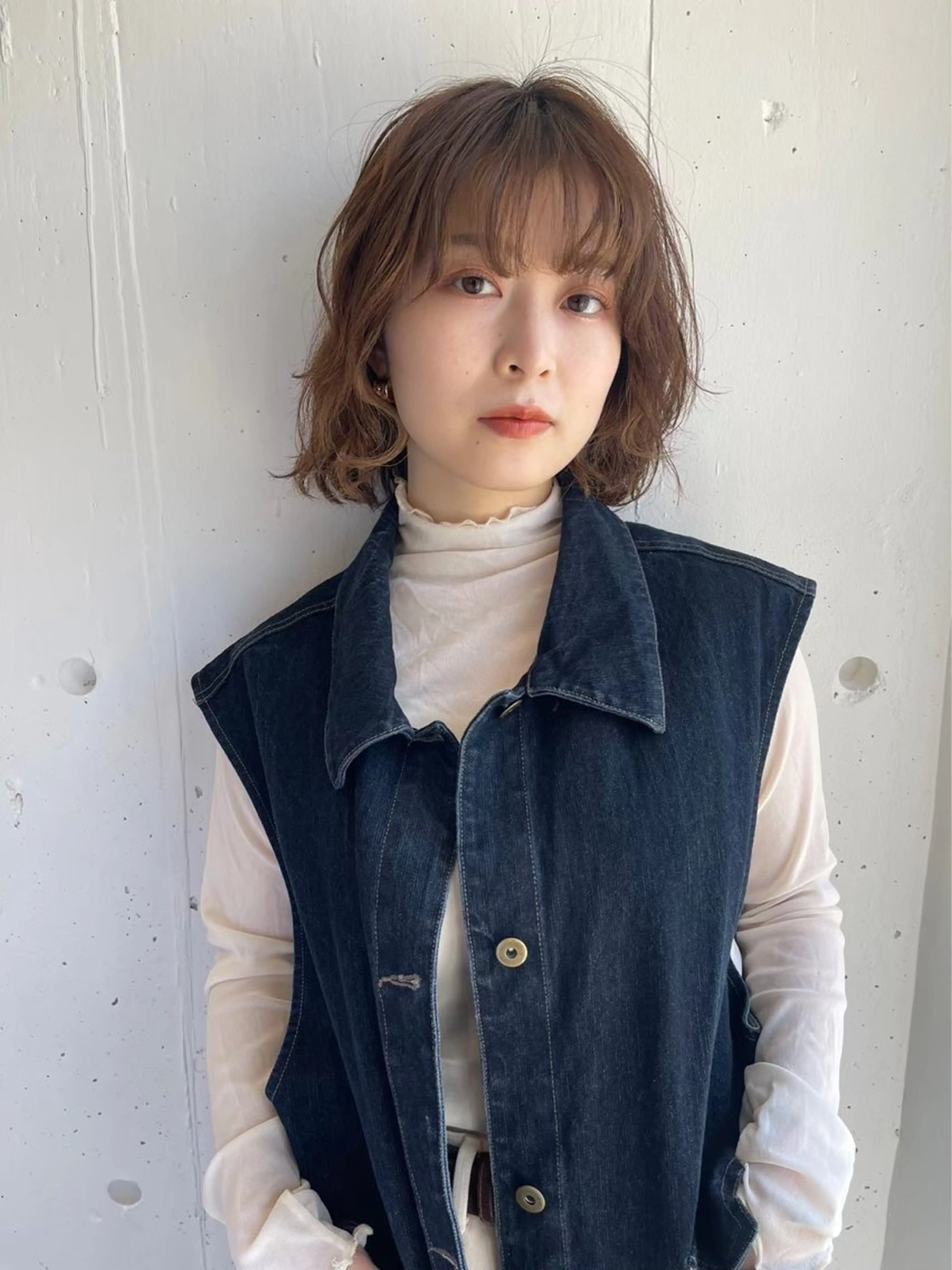 ミディアム 芽生 🌱のヘアスタイル