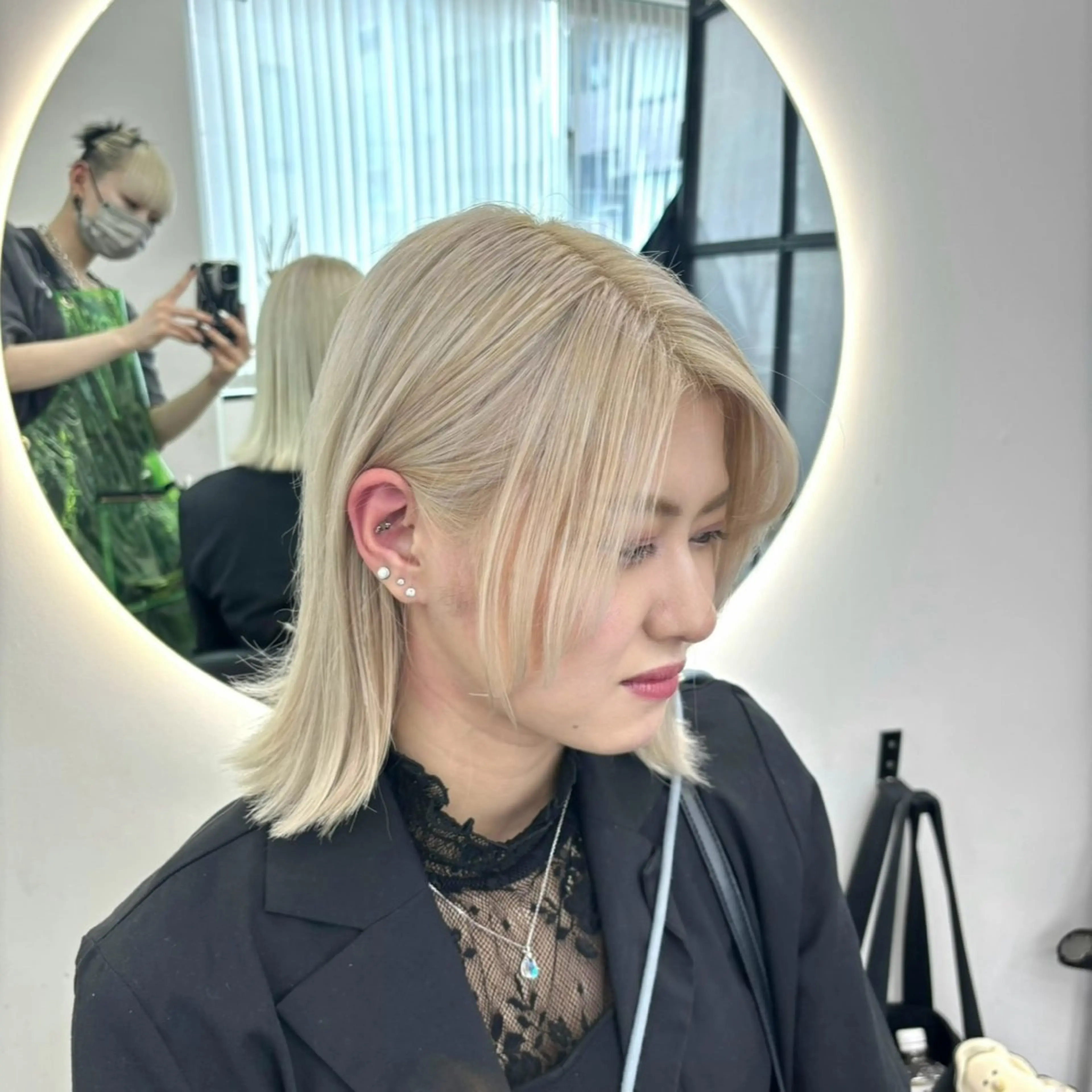 ミディアム カラー ヘアカラー Ren. 🦋デザインカラーのヘアスタイル