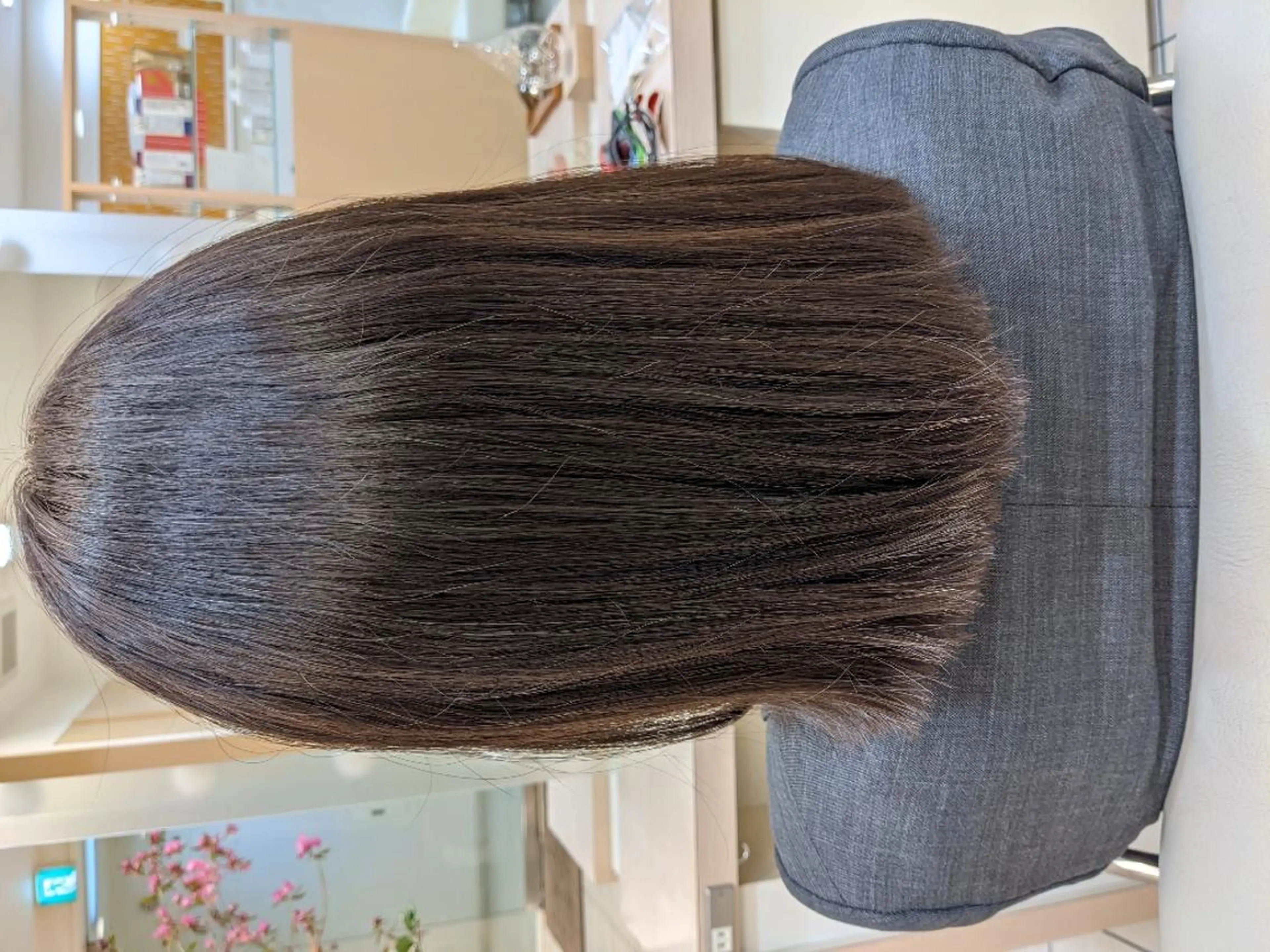 セミロング セミロングパーマ 縮毛矯正 斉藤 充哉のヘアスタイル