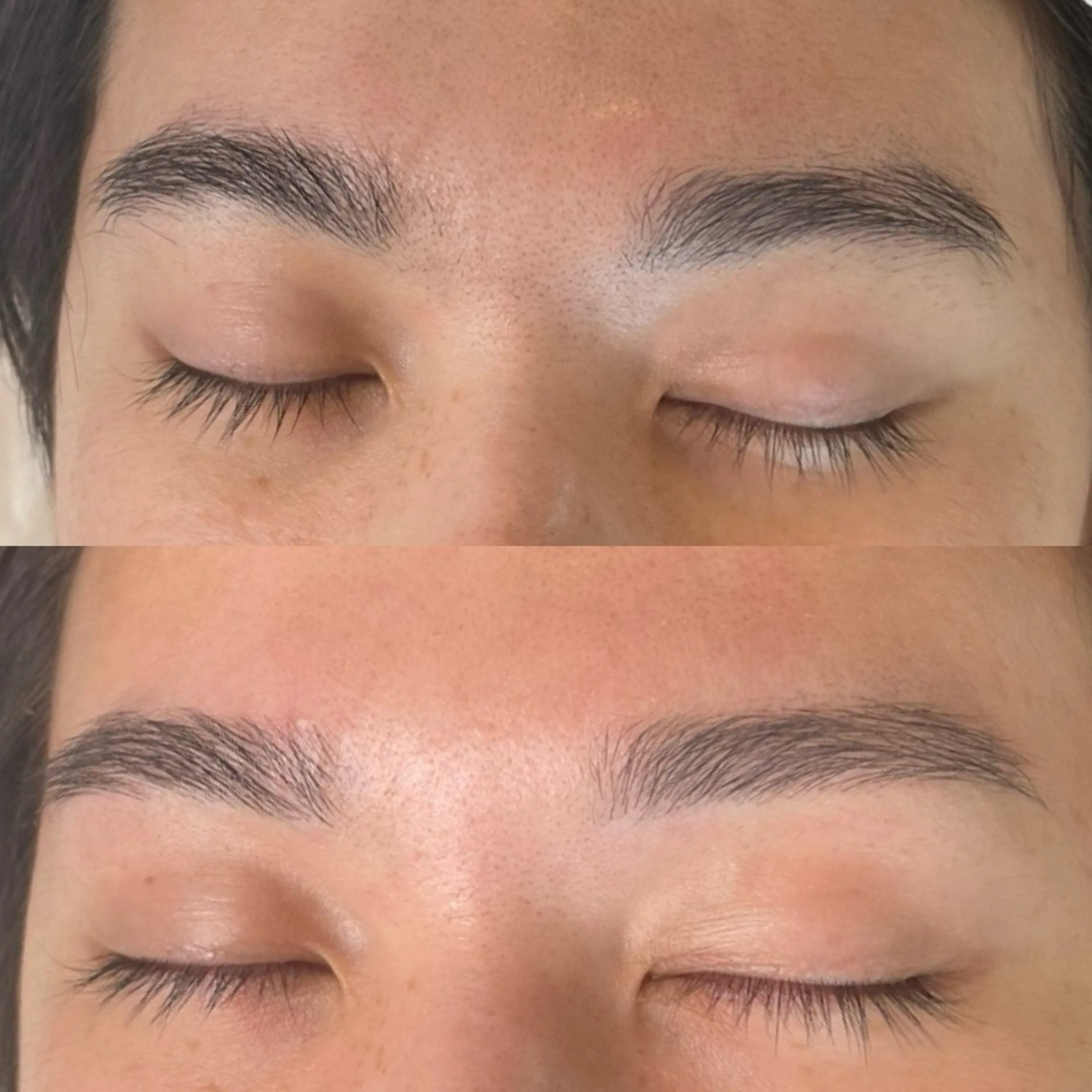 【男性の方】眉毛ワックス＋眉毛癖取り矯正¥4,000｜初めてでも安心の写真