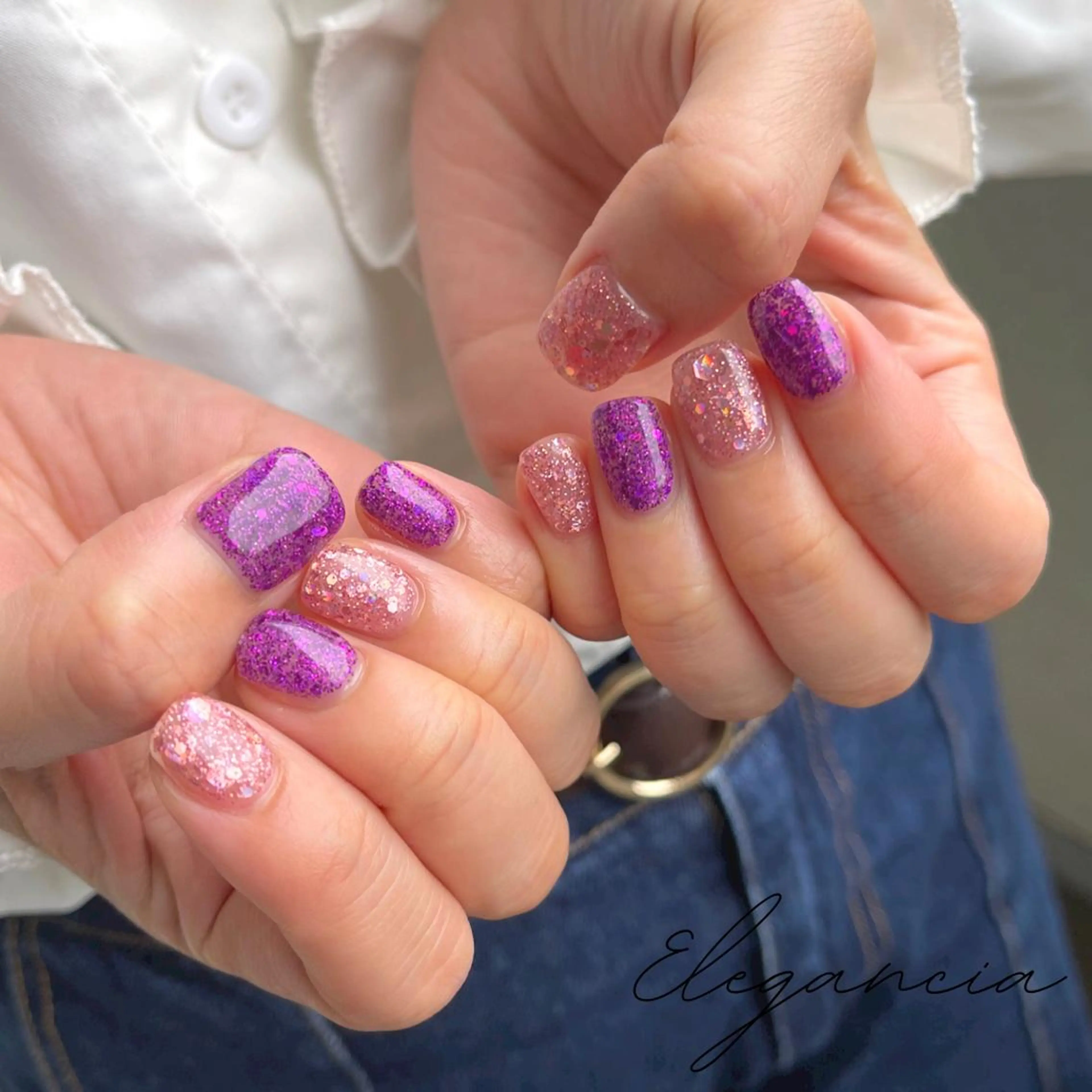 カラー ネイル ハンドネイル Elegancia. Hiromiのネイルデザイン
