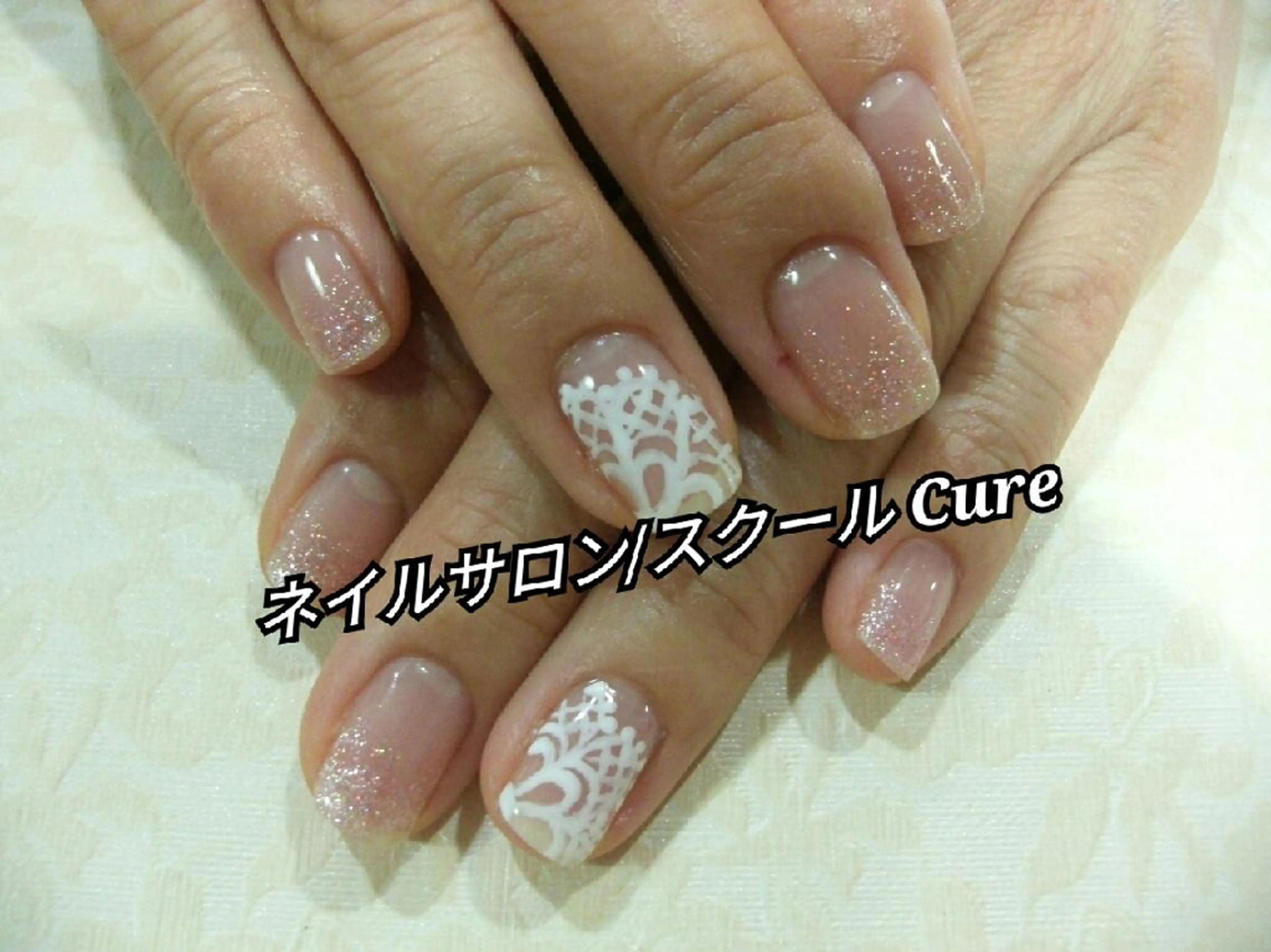 ミディアム ネイル ネイルサロン Cureのネイルデザイン