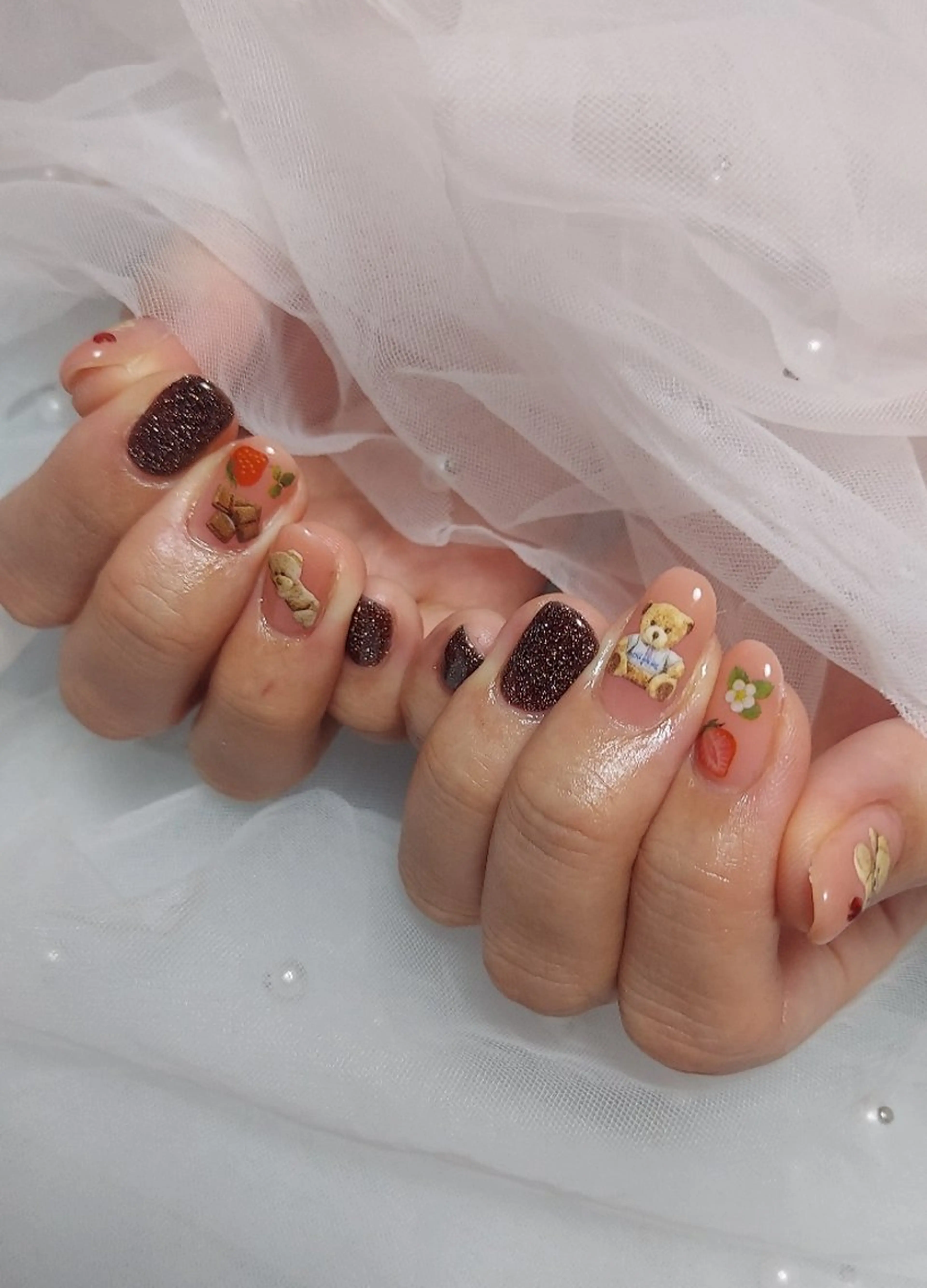 ネイル ハンドネイル とりごえ さおりのネイルデザイン