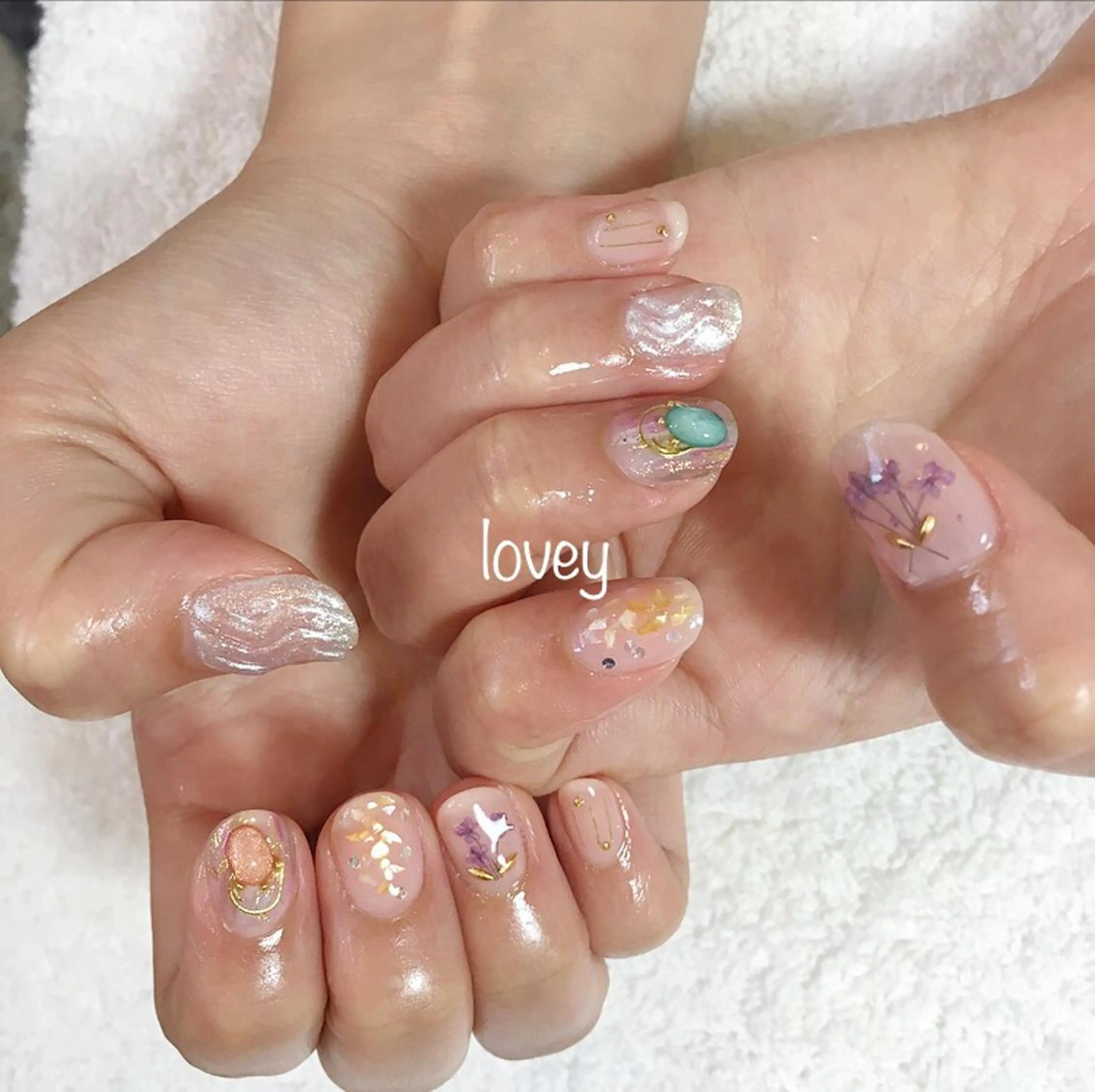 ネイル プライベートサロン loveyのネイルデザイン