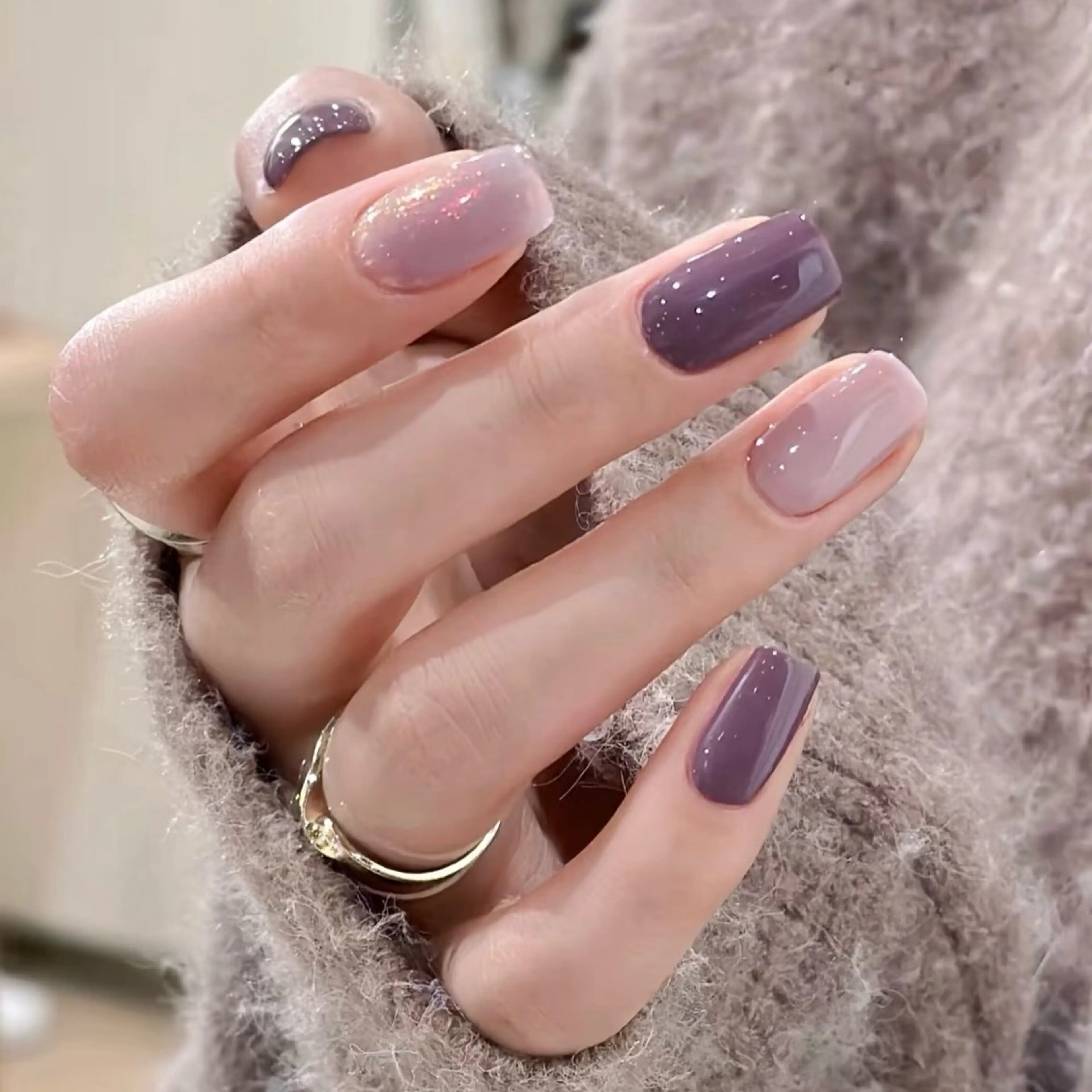 ネイル ATULA Nail 💅チップ長さだしのネイルデザイン