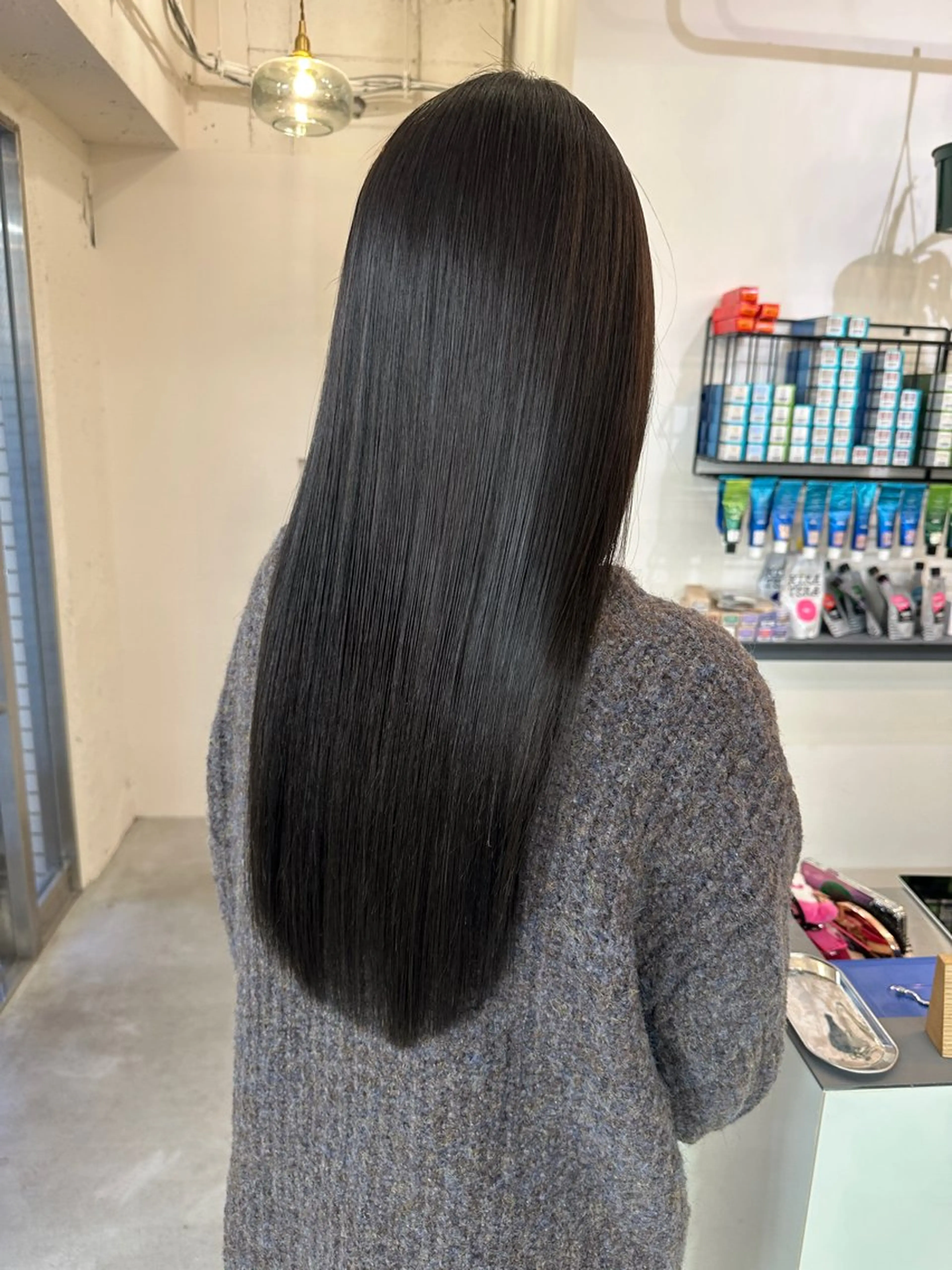 ロング カラー カット ヘアカラー トリートメント 髪質改善特化【荻窪】 RYOTOのヘアスタイル