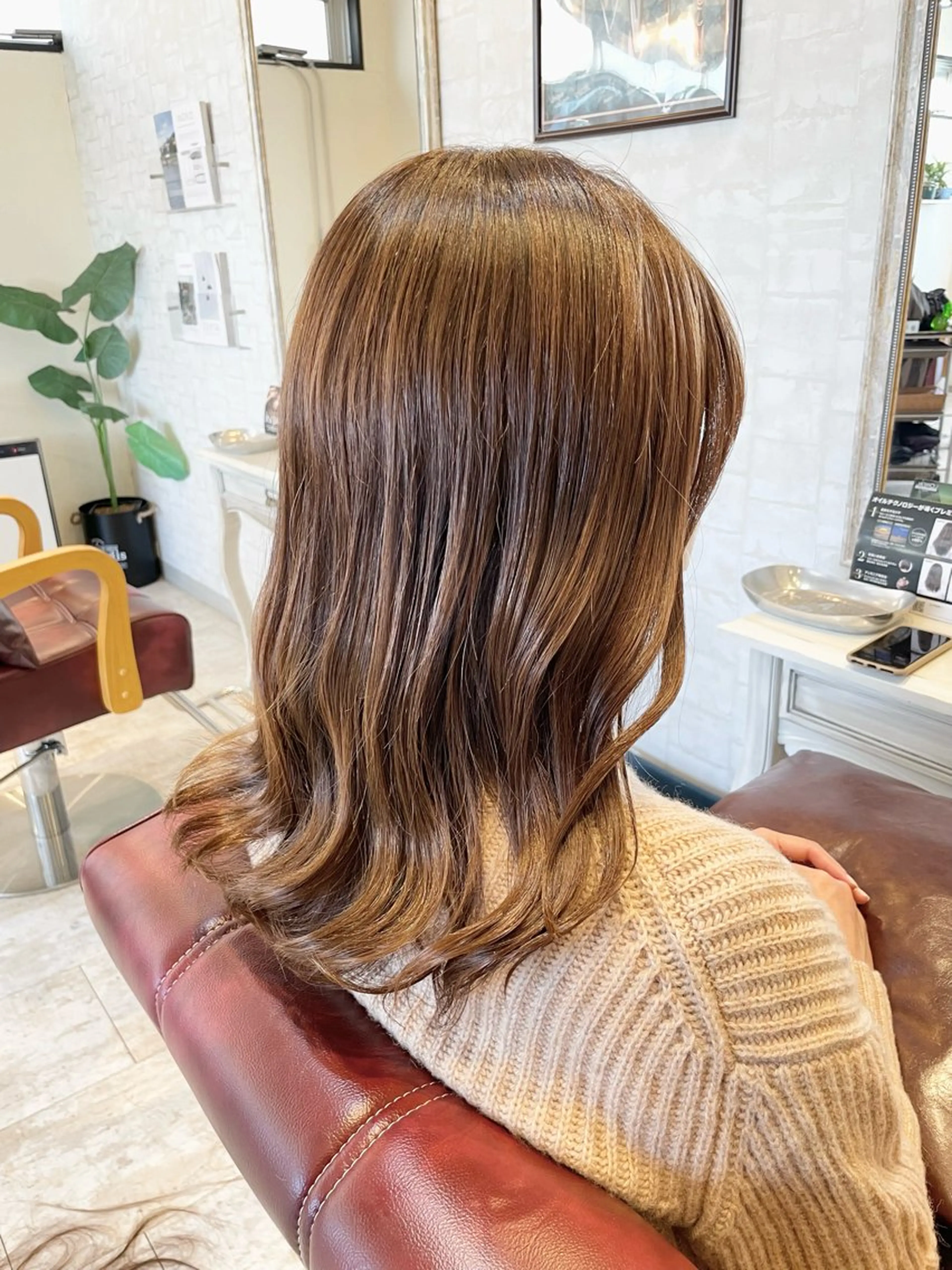 セミロング カット ヘアカラー ✨髪質改善✨ HIROTOのヘアスタイル