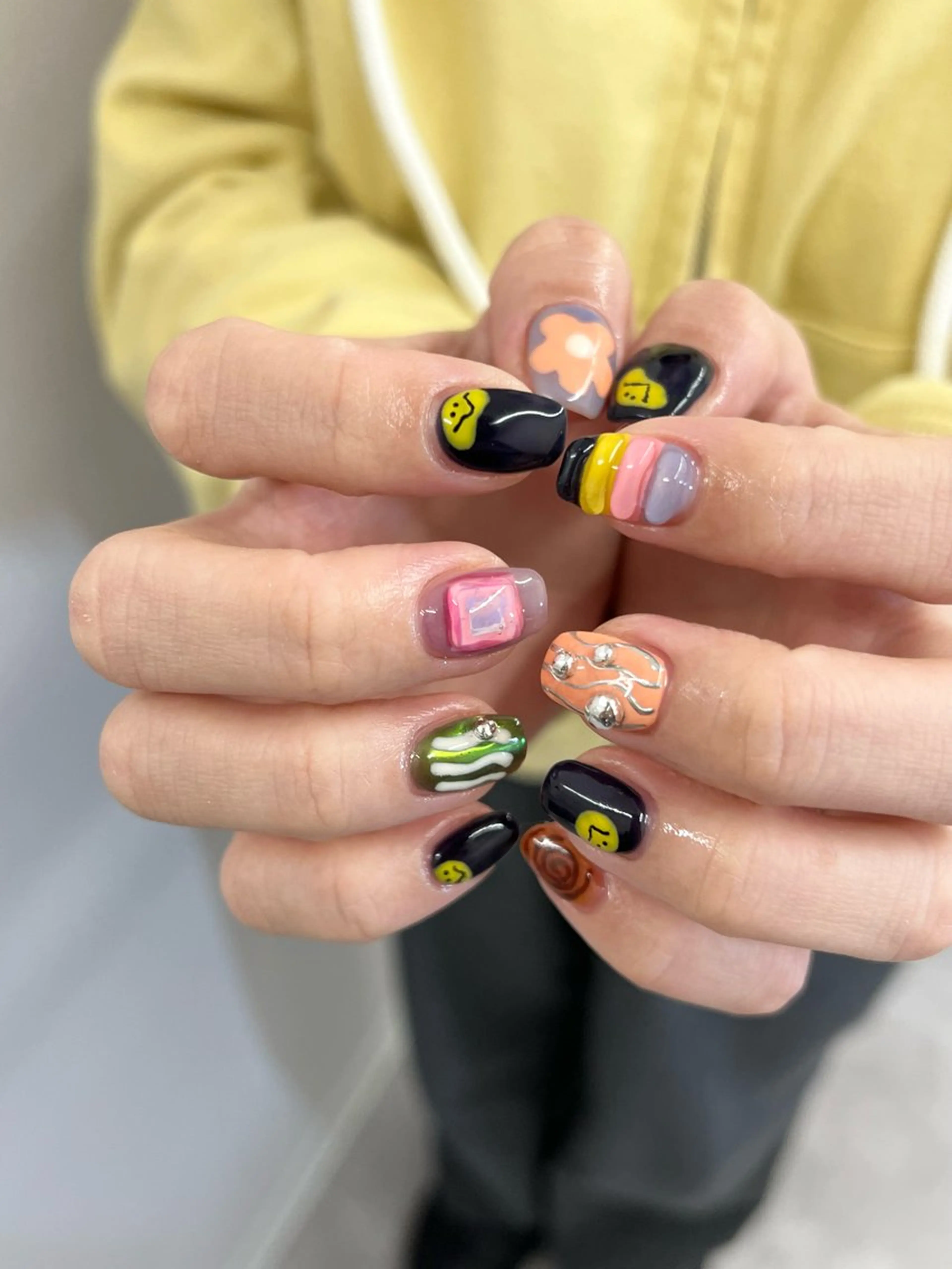 ネイル ジェルネイル マグネットネイル ニュアンスネイル パラジェル シンプルネイル ハンドネイル ハンドケア Bana_ Nailのその他イメージ