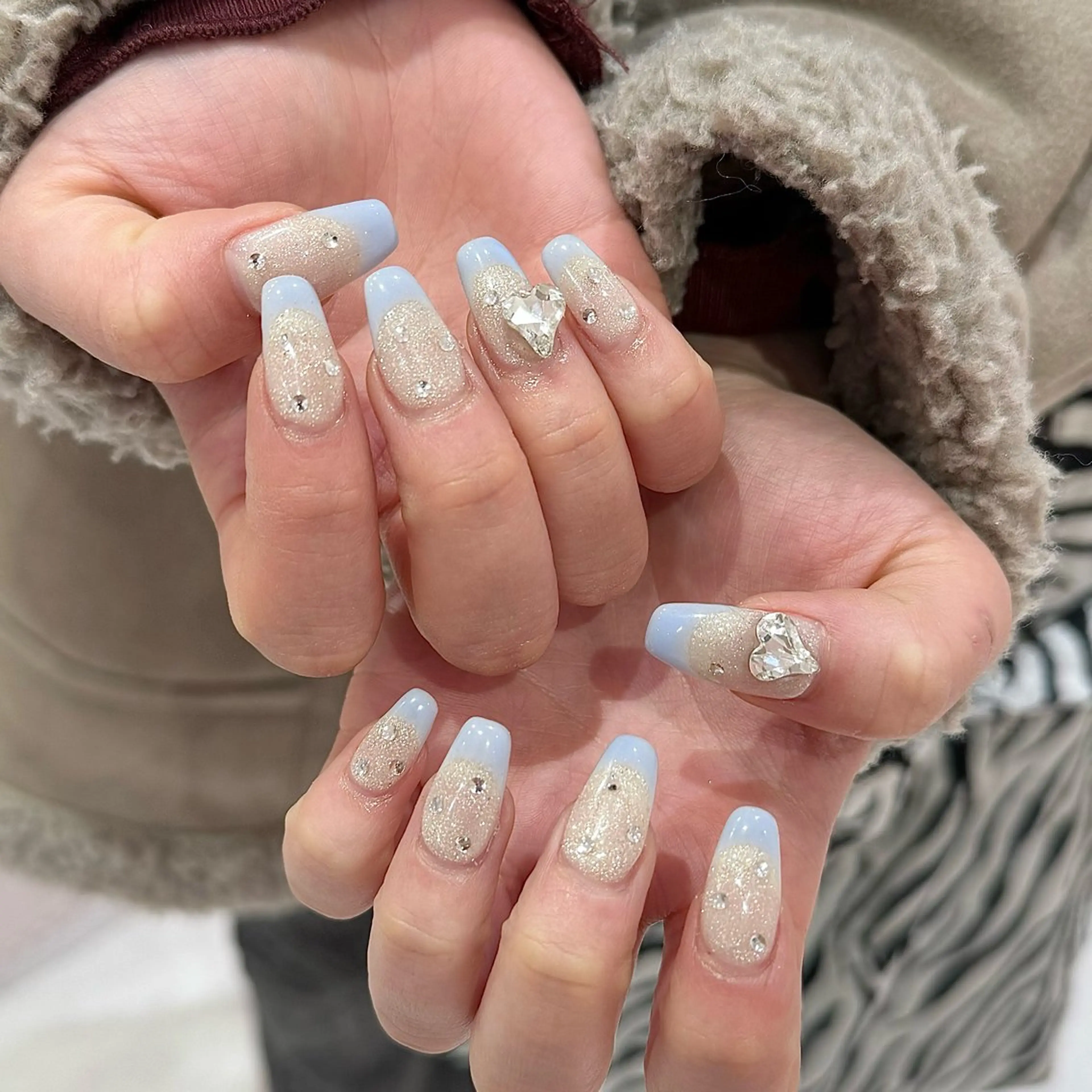 ネイル ハート LUCY NAIL&EYE所属・LUCY 心斎橋店/ Riko🎀のネイルデザイン