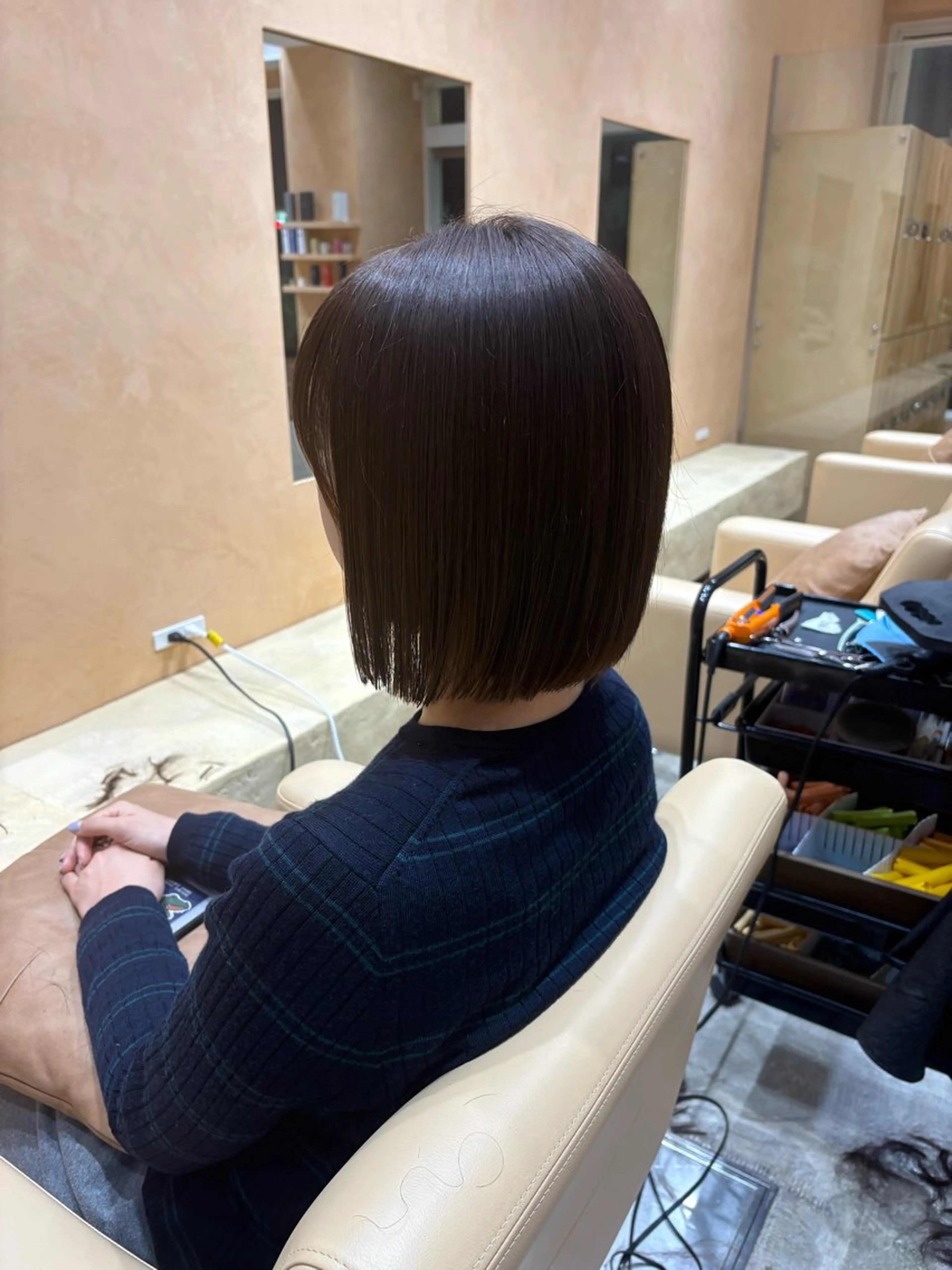 ショート ボブ hairmakeONE 009所属・ONE009 ハナ🎀のヘアスタイル