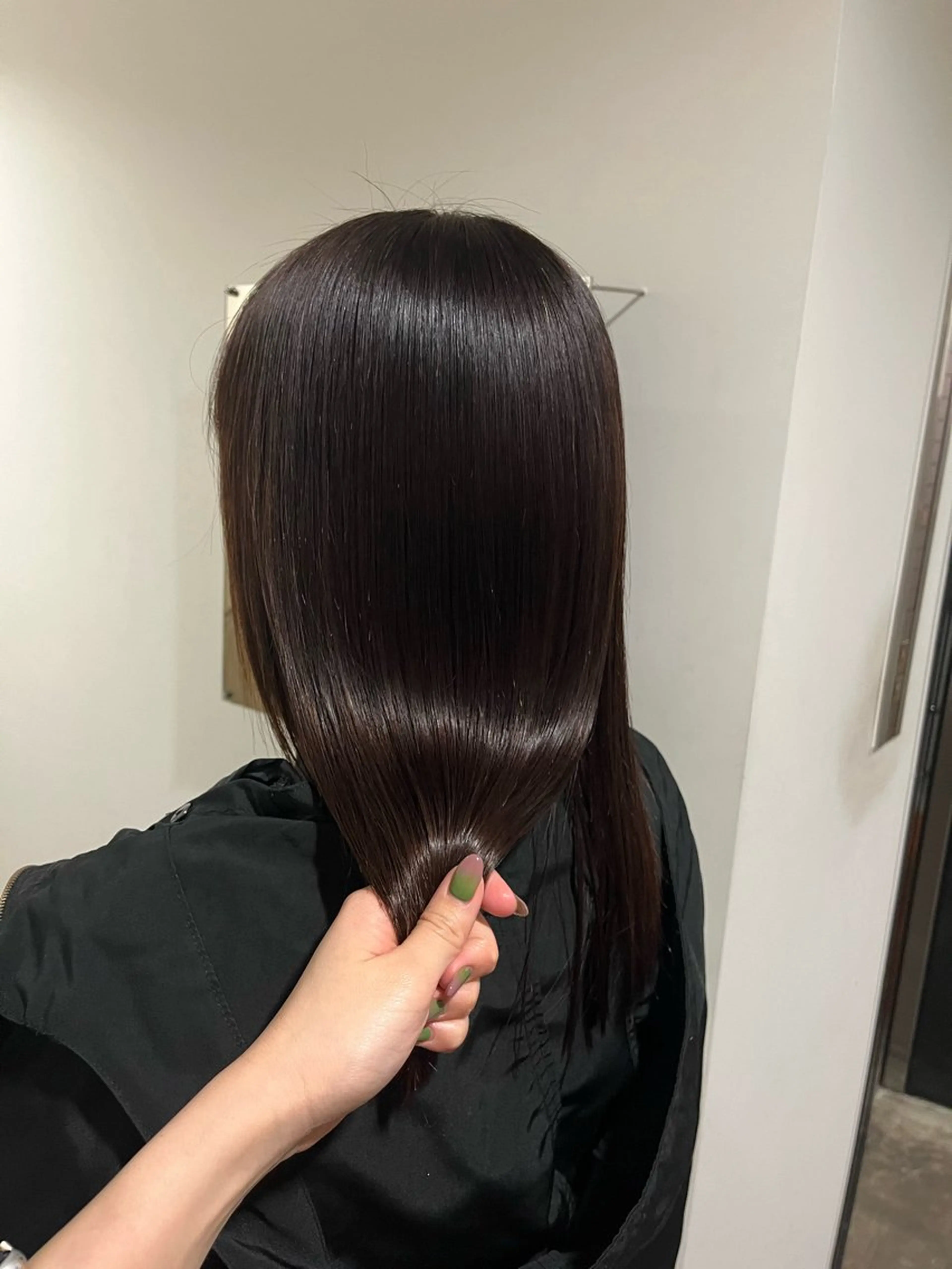 ミディアム 髪質改善 Ruka/カット カラーモデル募集のヘアスタイル