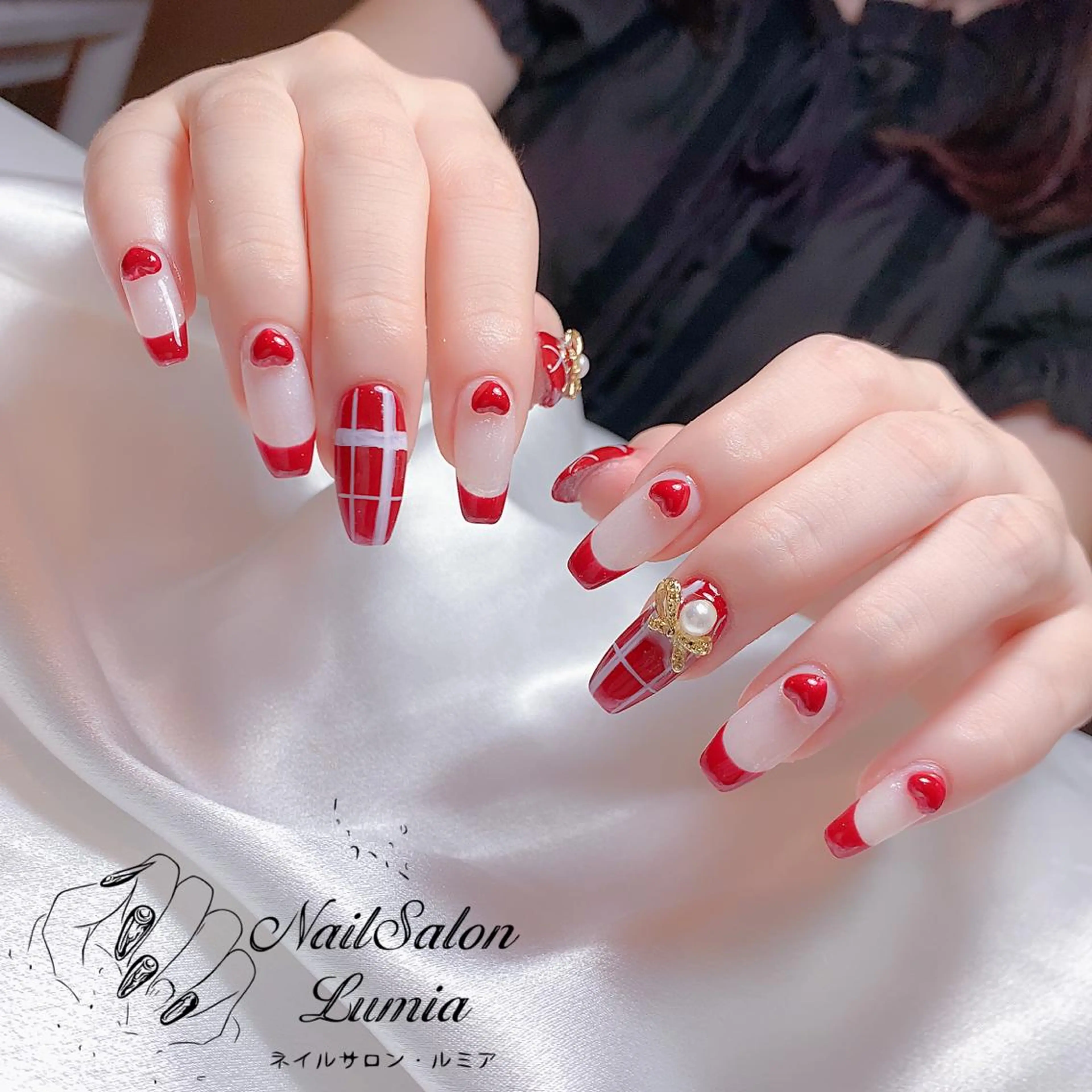 ネイル ハンドネイル ネイルサロン ルミア Lumia 店長のネイルデザイン