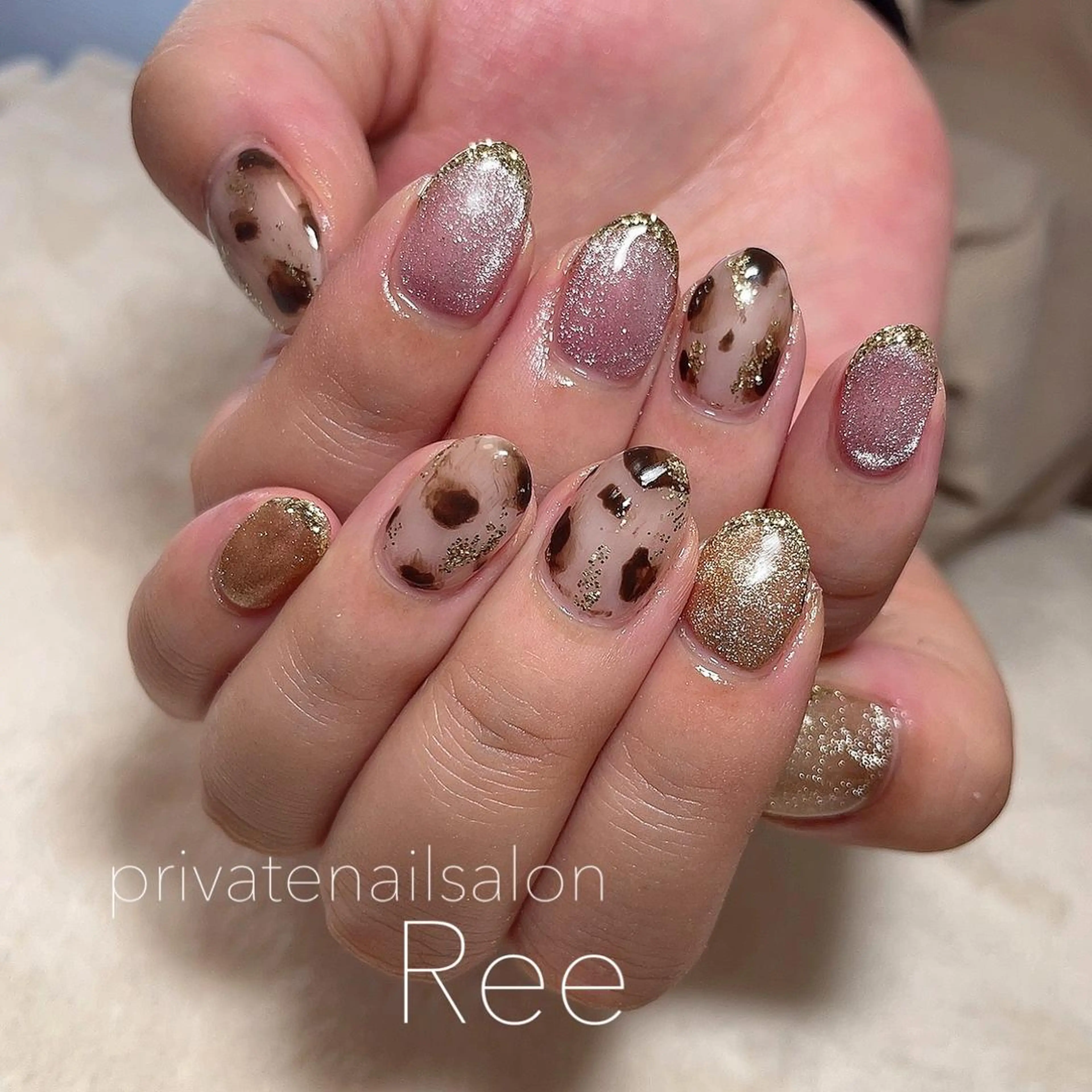 ネイル 知花 梨花のネイルデザイン