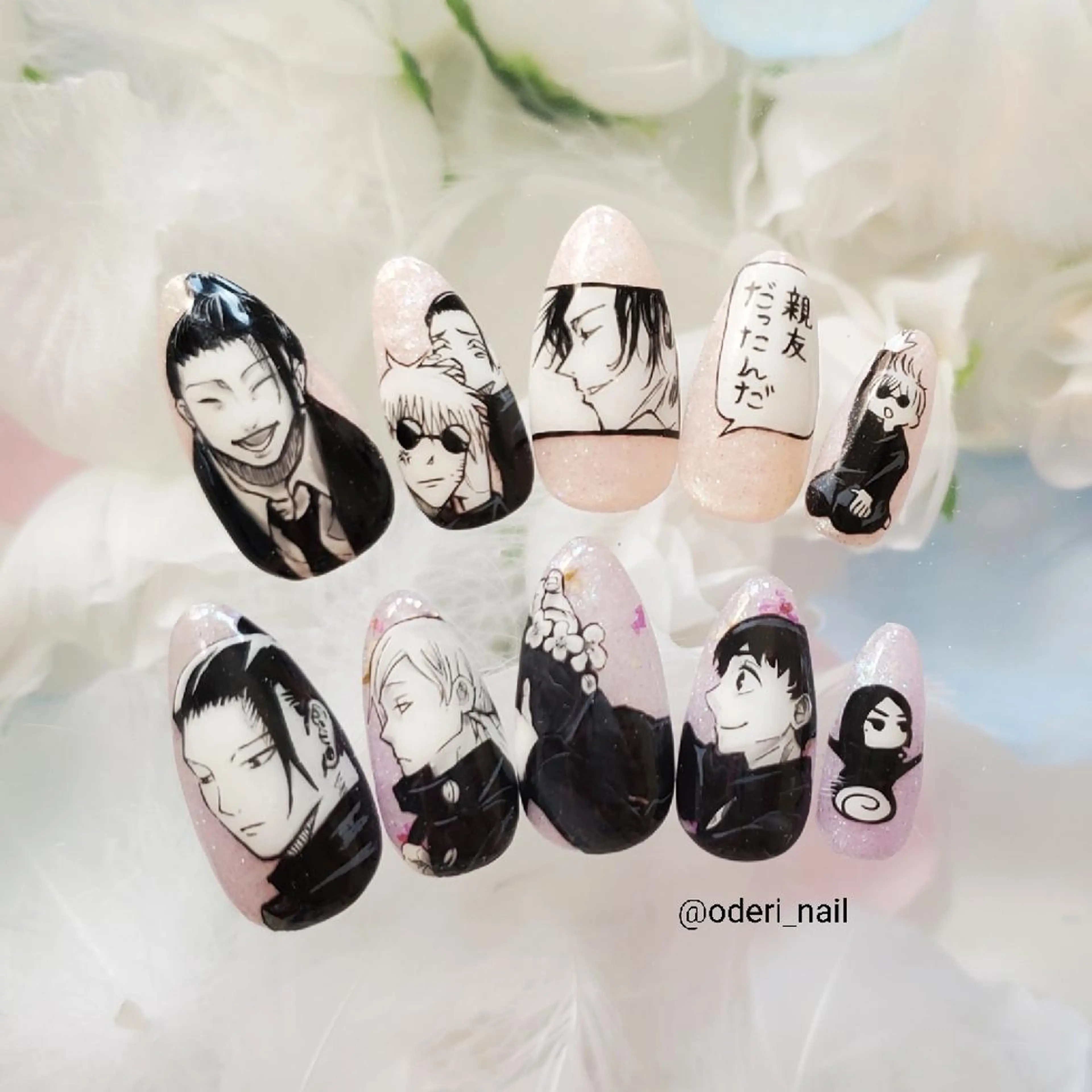 ネイル アートネイル ジェルネイル ネイルチップ おで@ oderi_nailのネイルデザイン