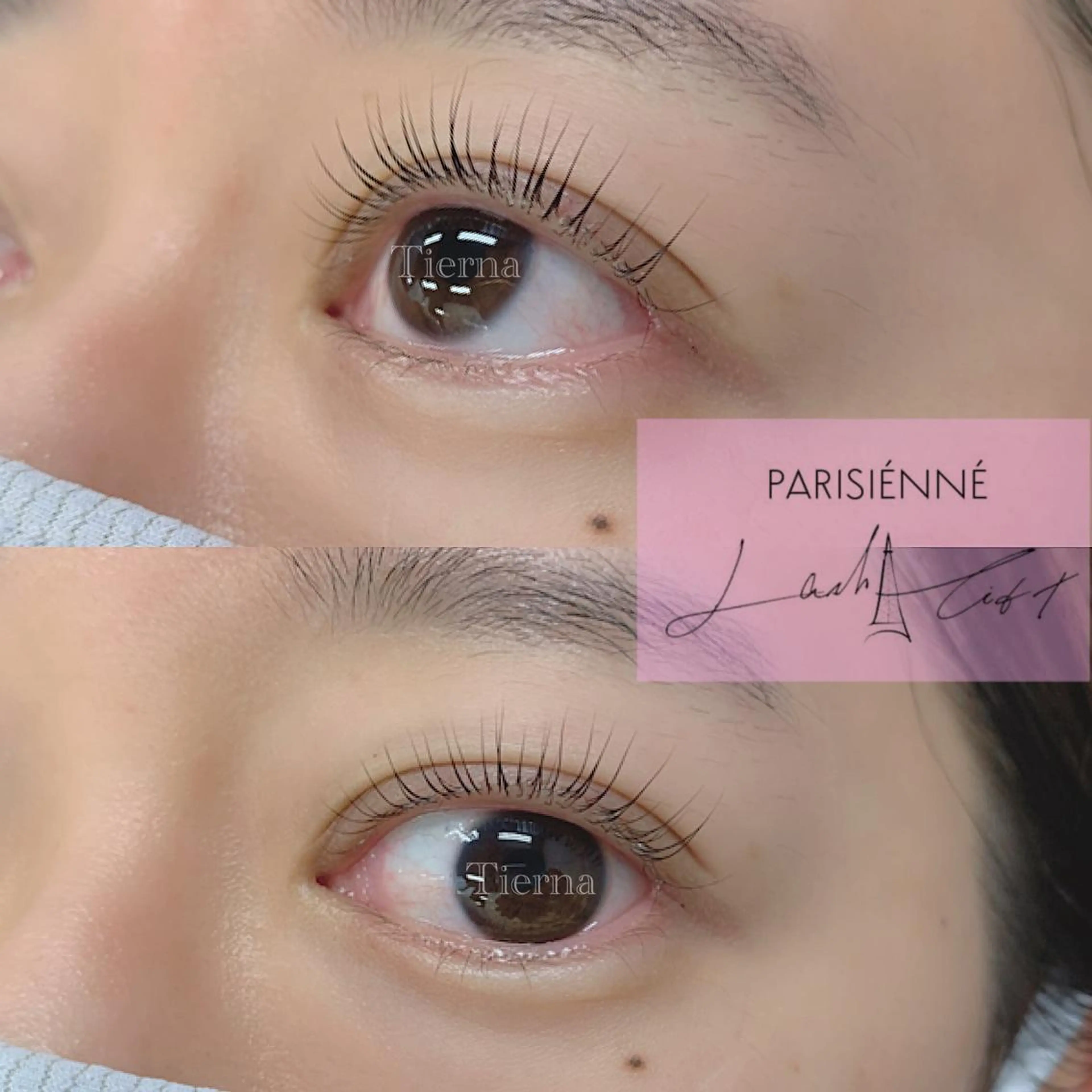 マツエク・マツパ パリジェンヌラッシュリフト Tierna所属・氏原 愛美のマツエク・マツパデザイン